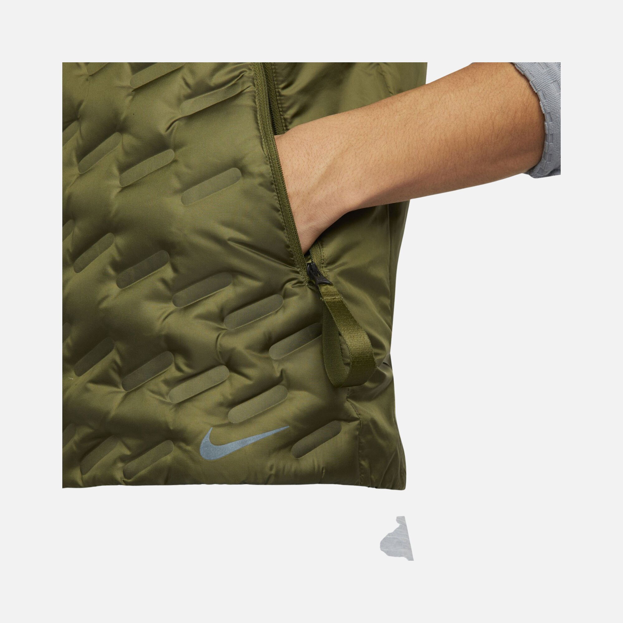 Nike Therma-Fit ADV Repel Down-Fill Running Full-Zip Erkek Yelek