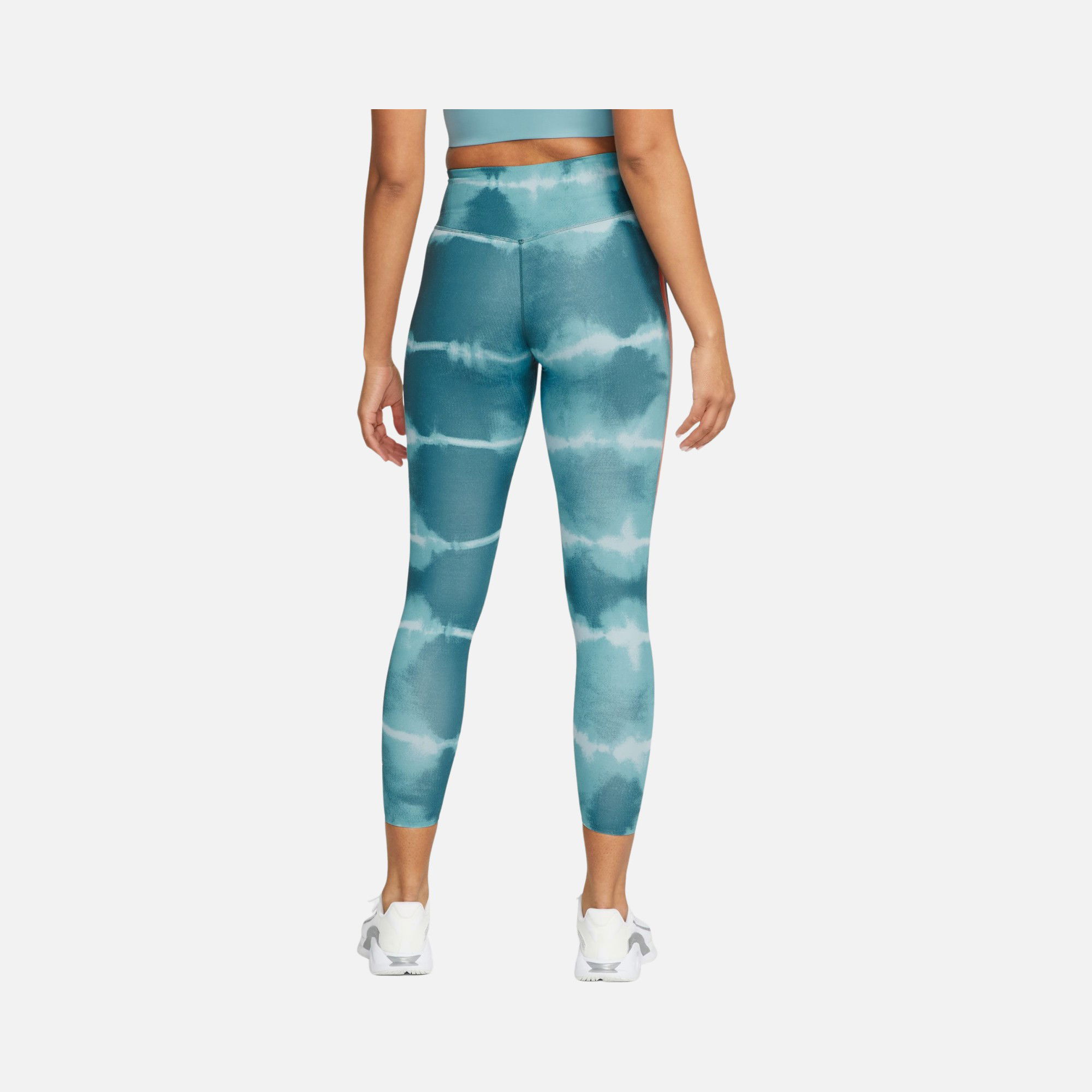Nike One Luxe Mid-Rise Printed Training Kadın Tayt