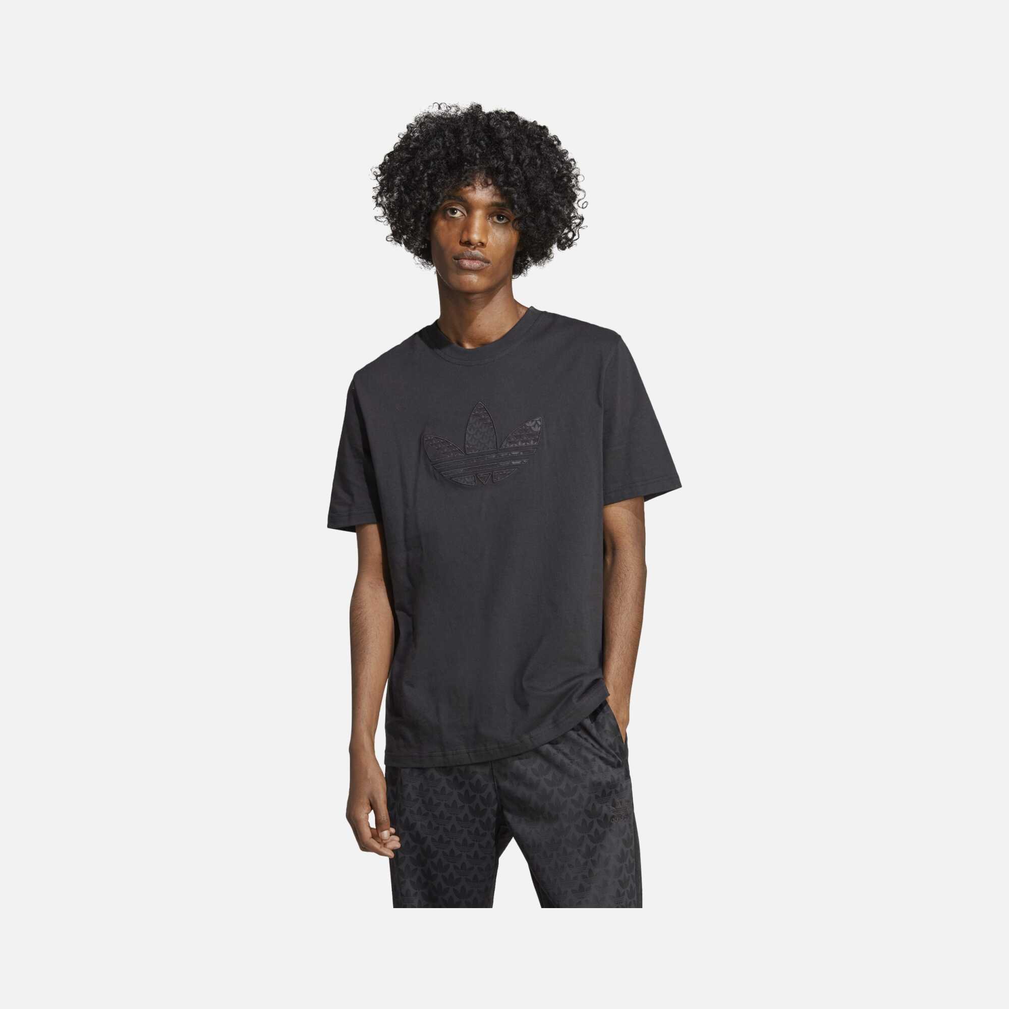 adidas Graphic Monogram Short-Sleeve Erkek Tişört