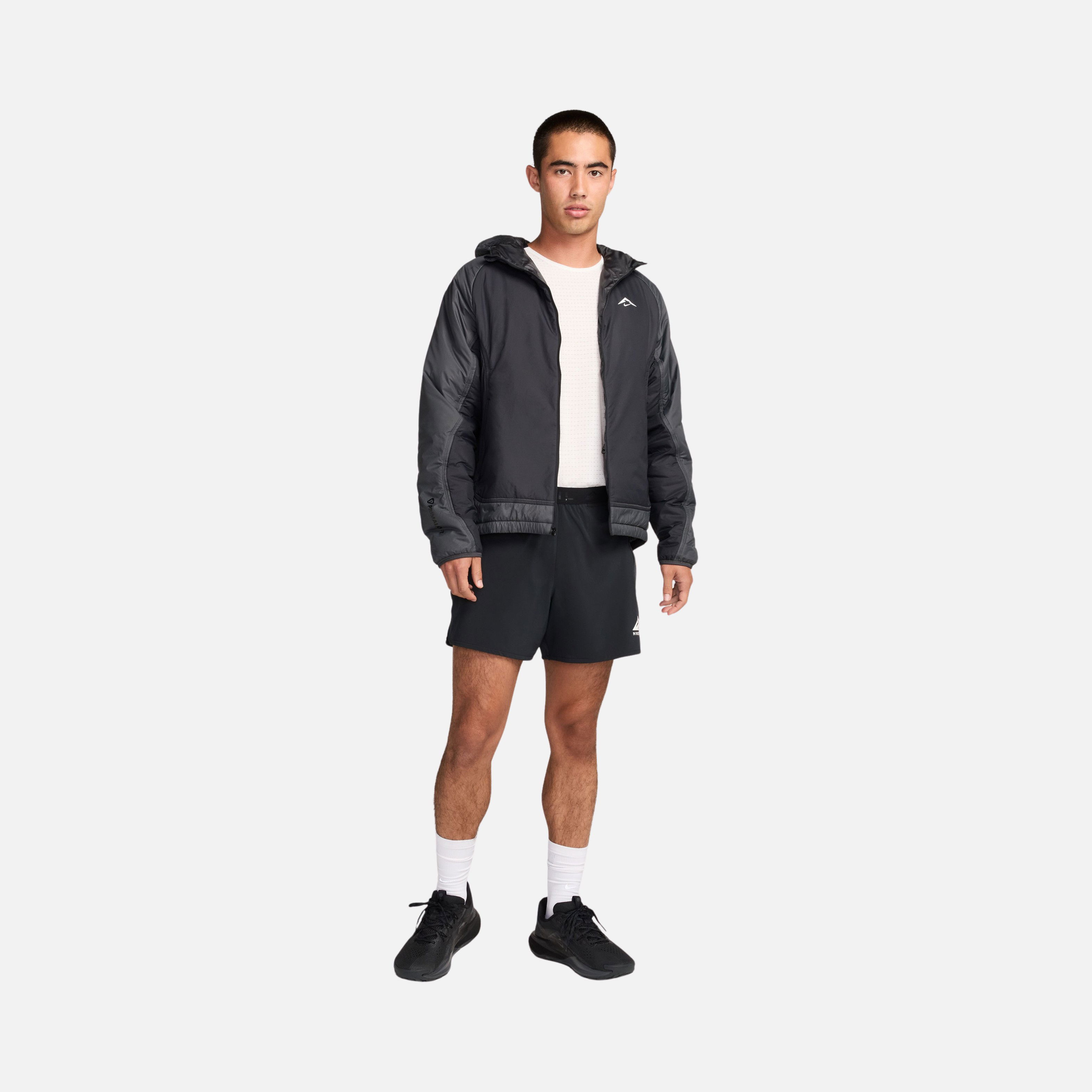 Nike Trail PrimaLoft® Thermoplume Therma-Fit Running Full-Zip Hoodie Erkek Ceket