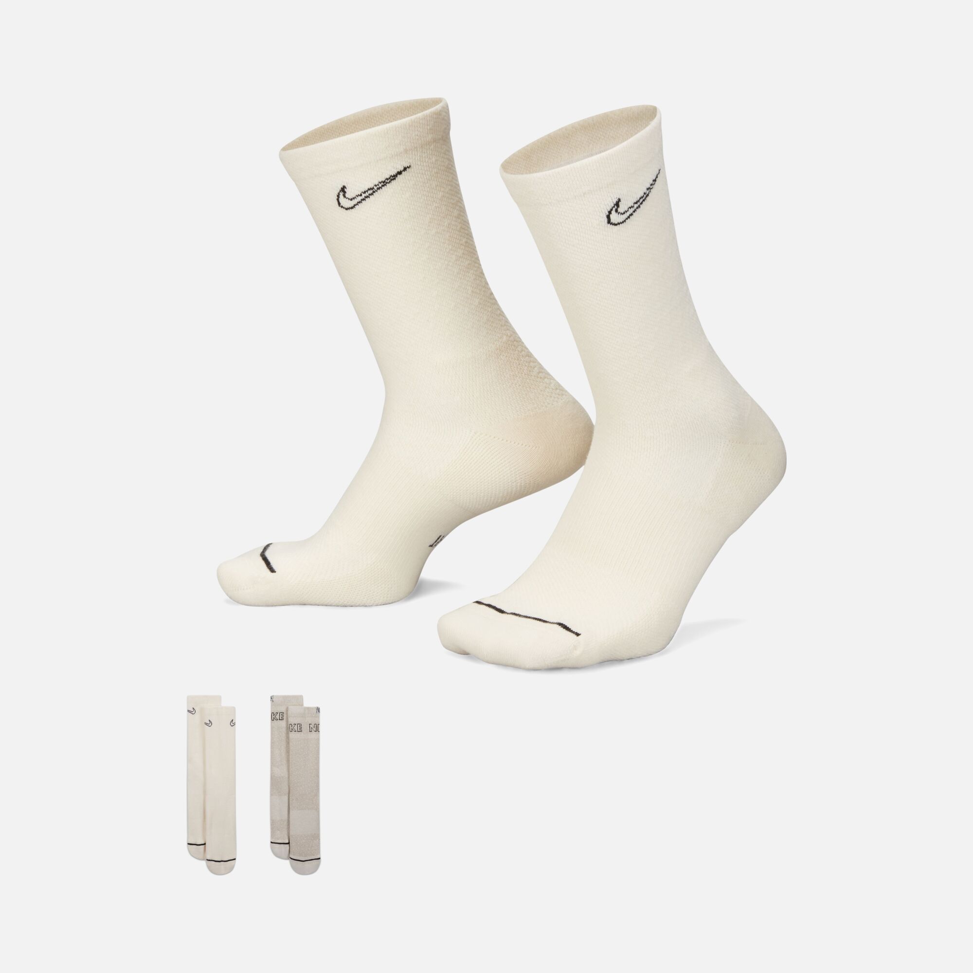 Nike Everyday Plus Embroidered Perf Cushioned Crew 168 Ud (2 Pairs) Training Kadın Çorap