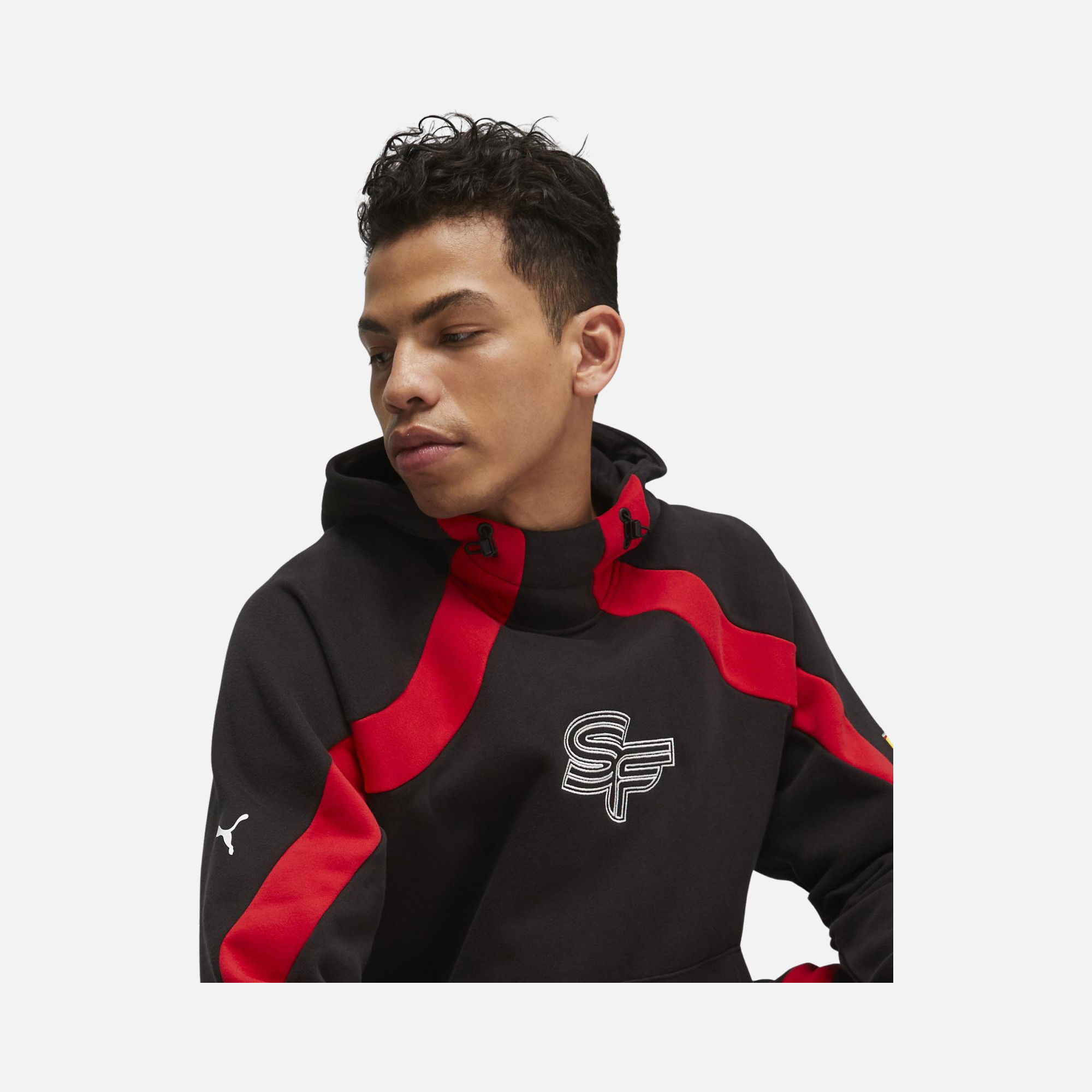 Puma Ferrari Race Statement Hoodie Erkek Sweatshirt