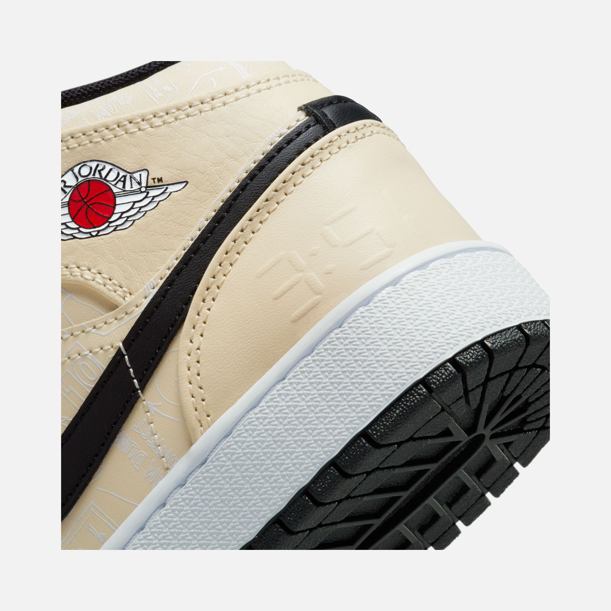 Nike Air Jordan 1 Mid SS (GS) Spor Ayakkabı