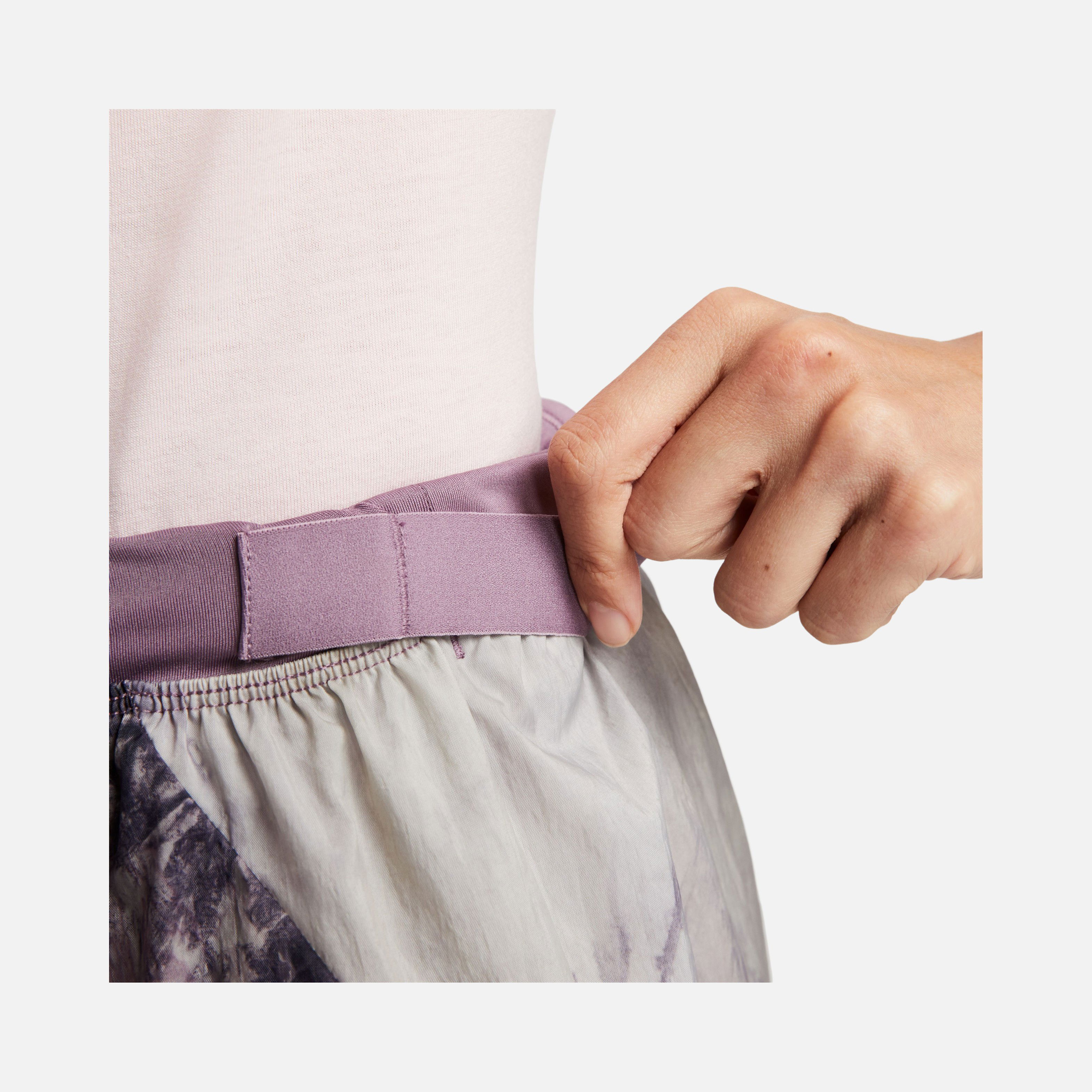 Nike Dri-Fit Repel Mid-Rise 3" Brief-Lined Trail Running Kadın Şort