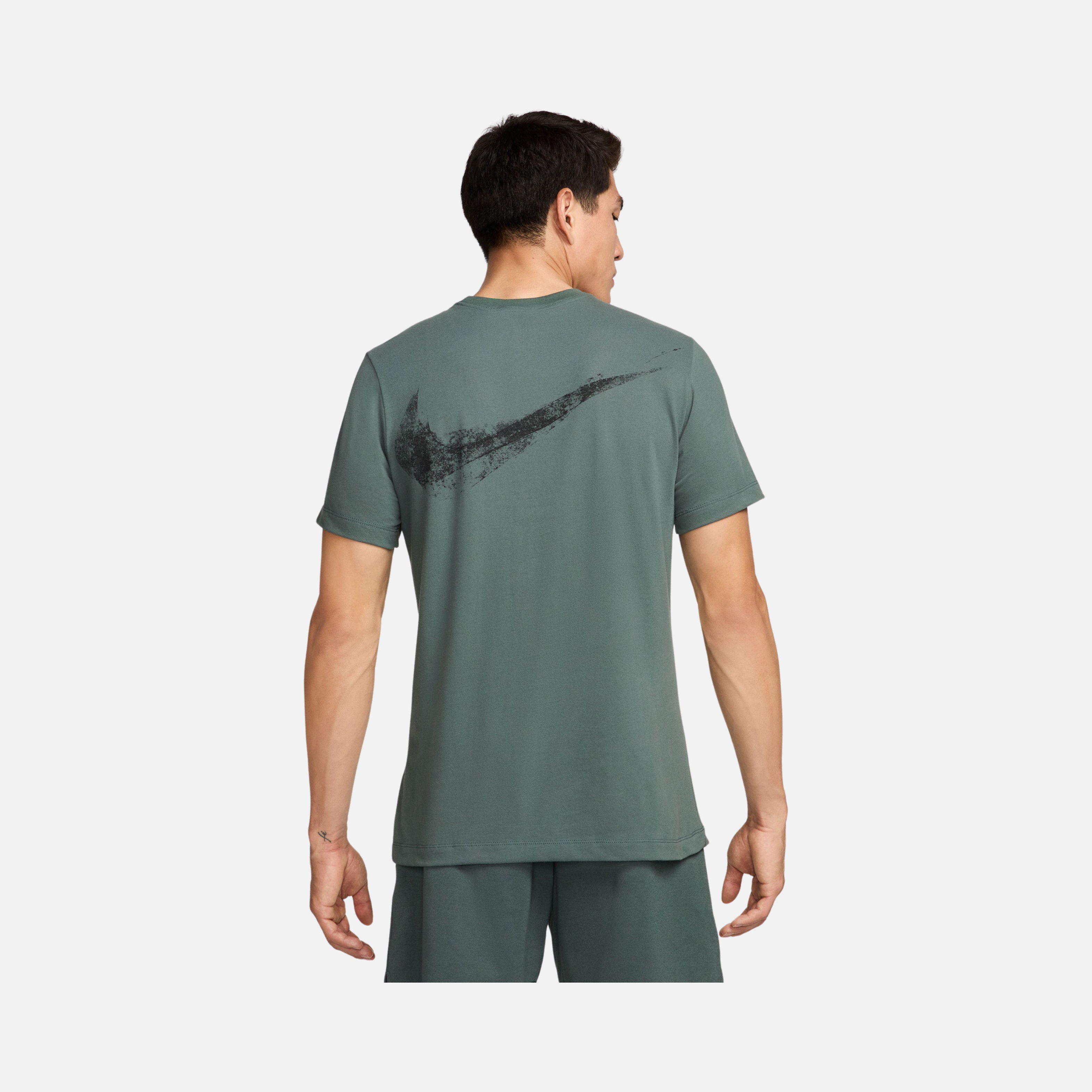 Nike Dri-Fit Swoosh 2 Graphic Fitness Training Short-Sleeve Erkek Tişört