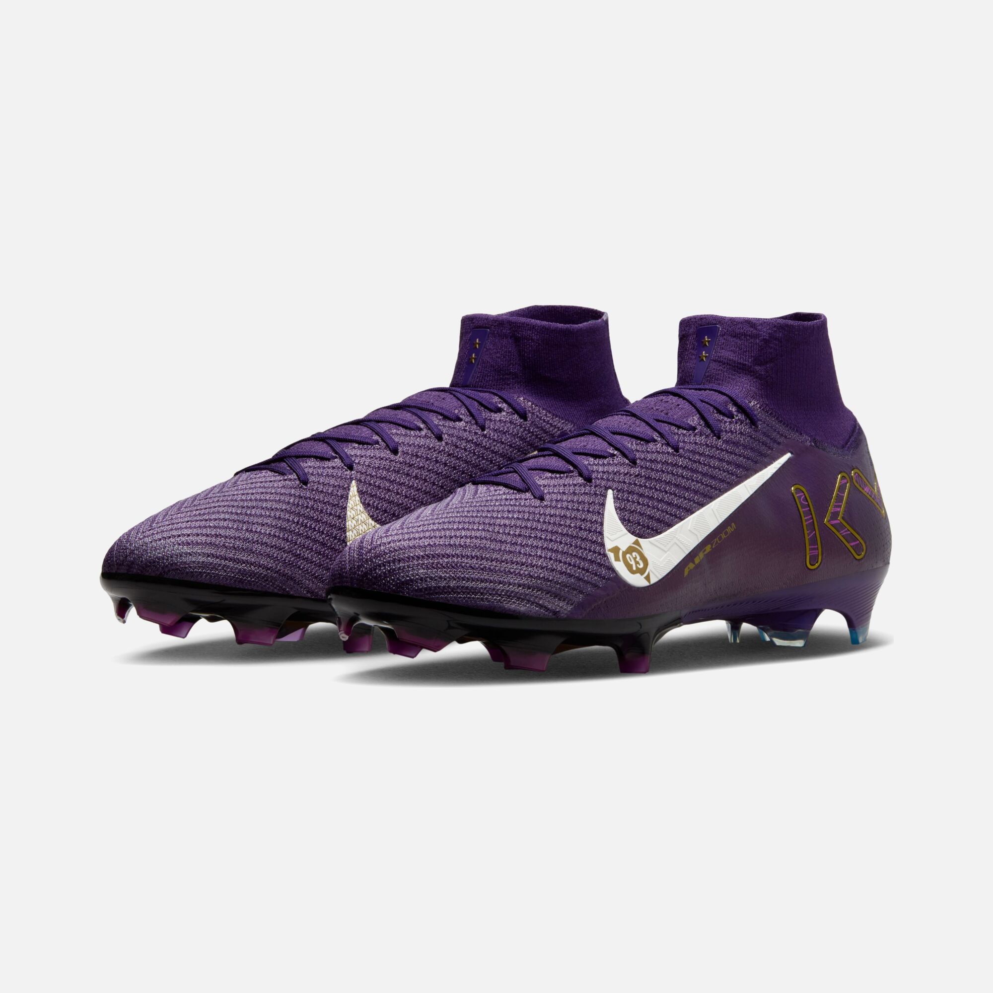 Nike Mercurial Superfly 10 Elite 'Kylian Mbappé' FG Firm-Ground High-Top Erkek Krampon
