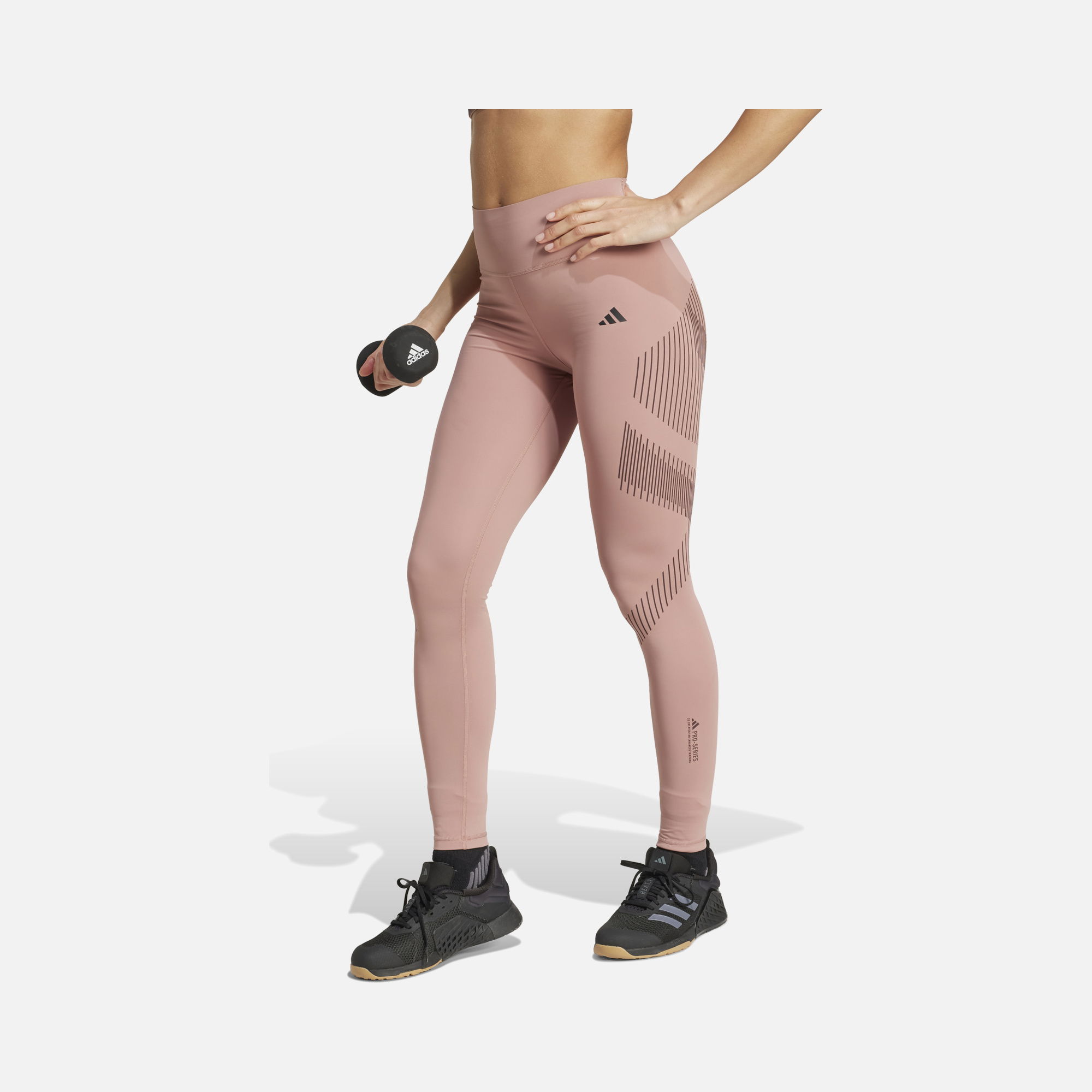 adidas Climacool Optime Power Adimove Fabric & Resiltech Pro Series High-Rise 7/8 Gym & Training Kadın Tayt