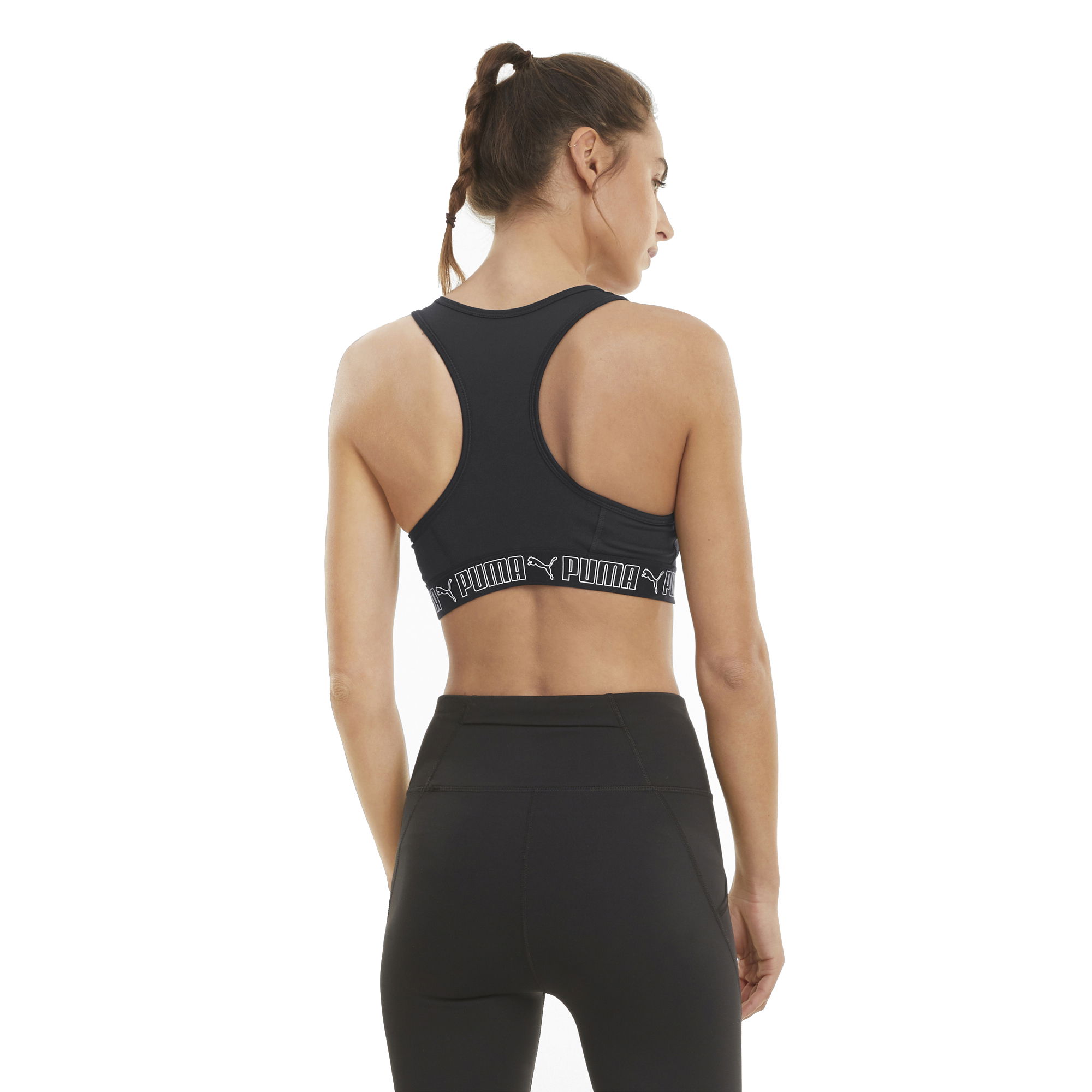 Puma Mid Impact Elastic Padded Kadın Büstiyer