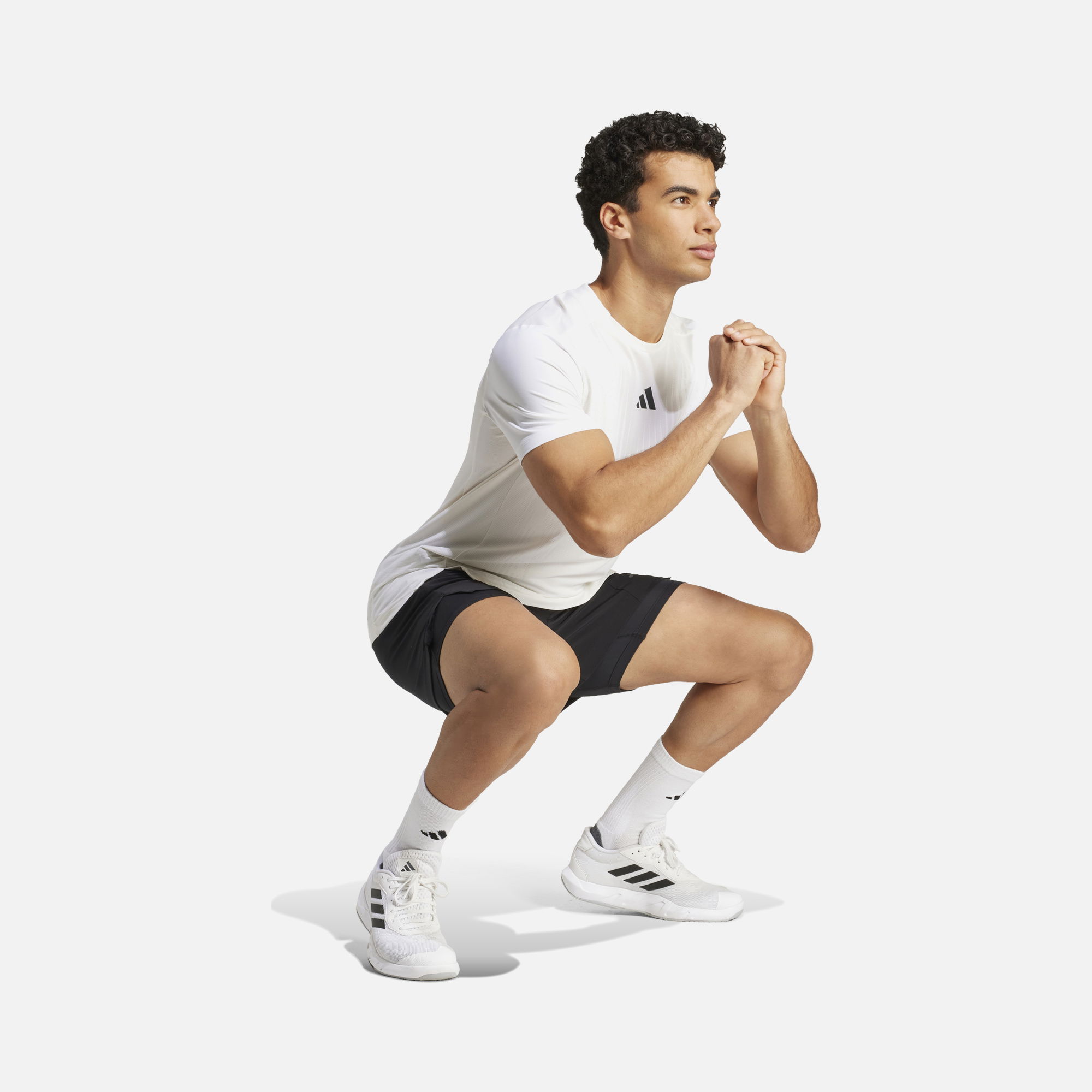 adidas Climacool+ Airchill Innovative Brrr° Fabric Slim Cut Gym & Training Short-Sleeve Erkek Tişört