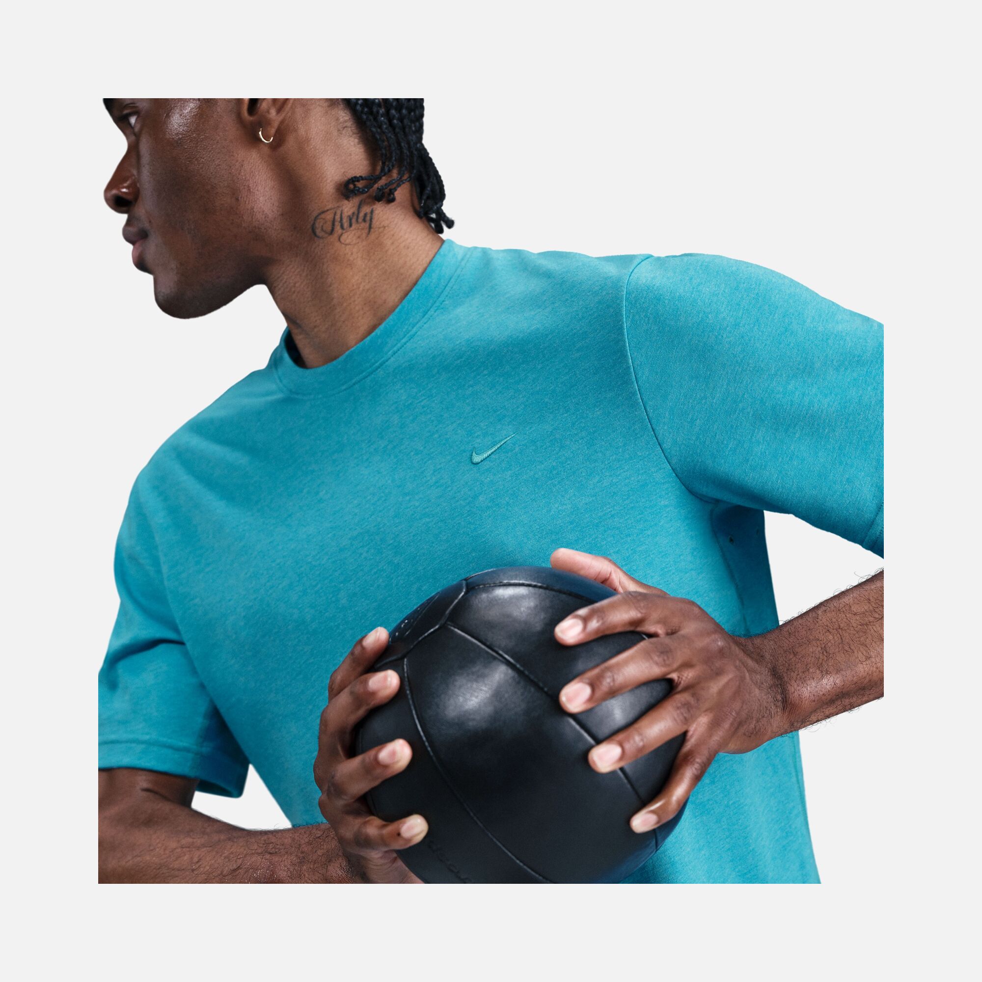 Nike Dri-Fit Primary Statement Versatile Fitness Training Short-Sleeve Erkek Tişört