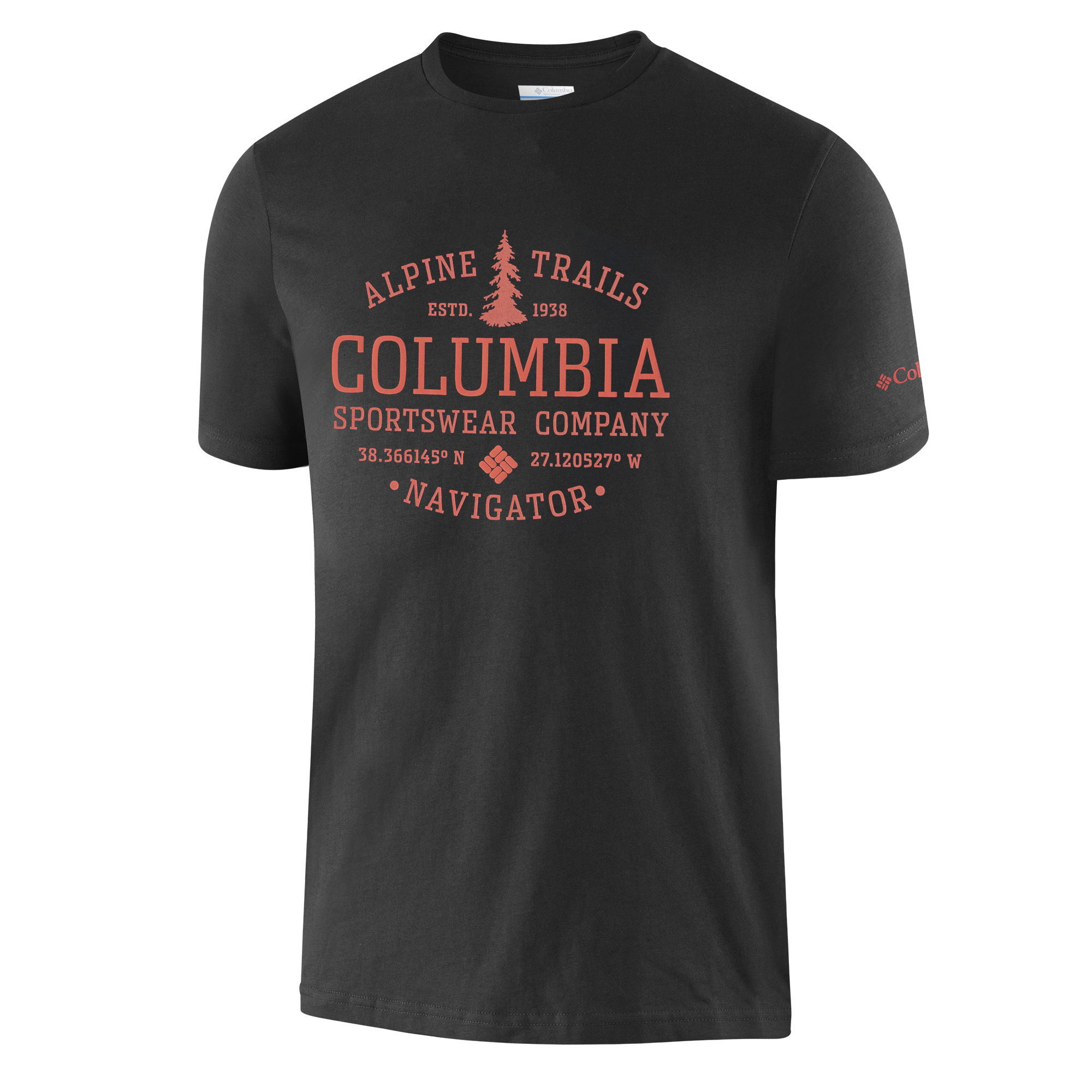 Columbia Unrestricted Terrain Short-Sleeve Erkek Tişört