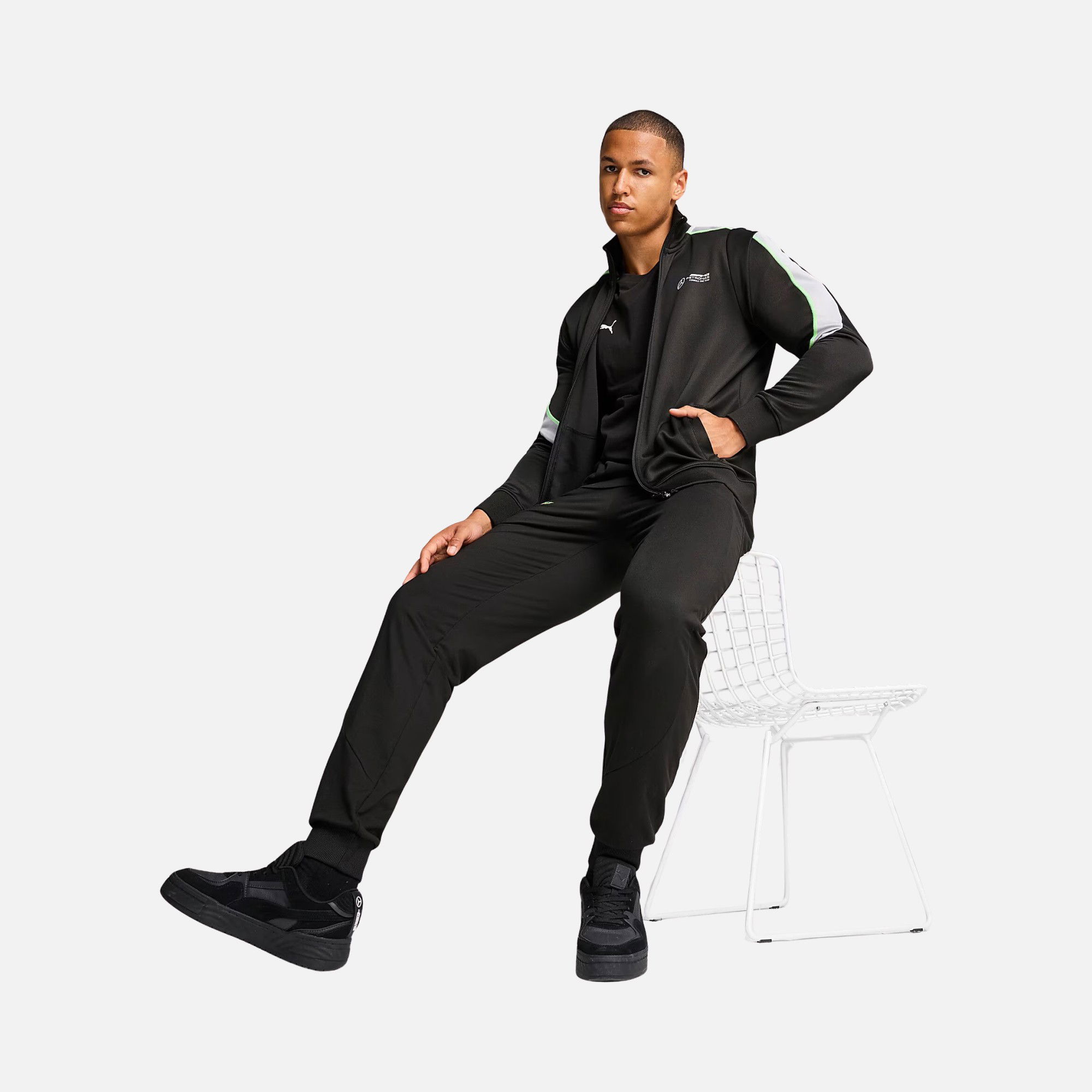 Puma Mercedes-AMG Petronas F1 MT7+ Full-Zip Erkek Ceket