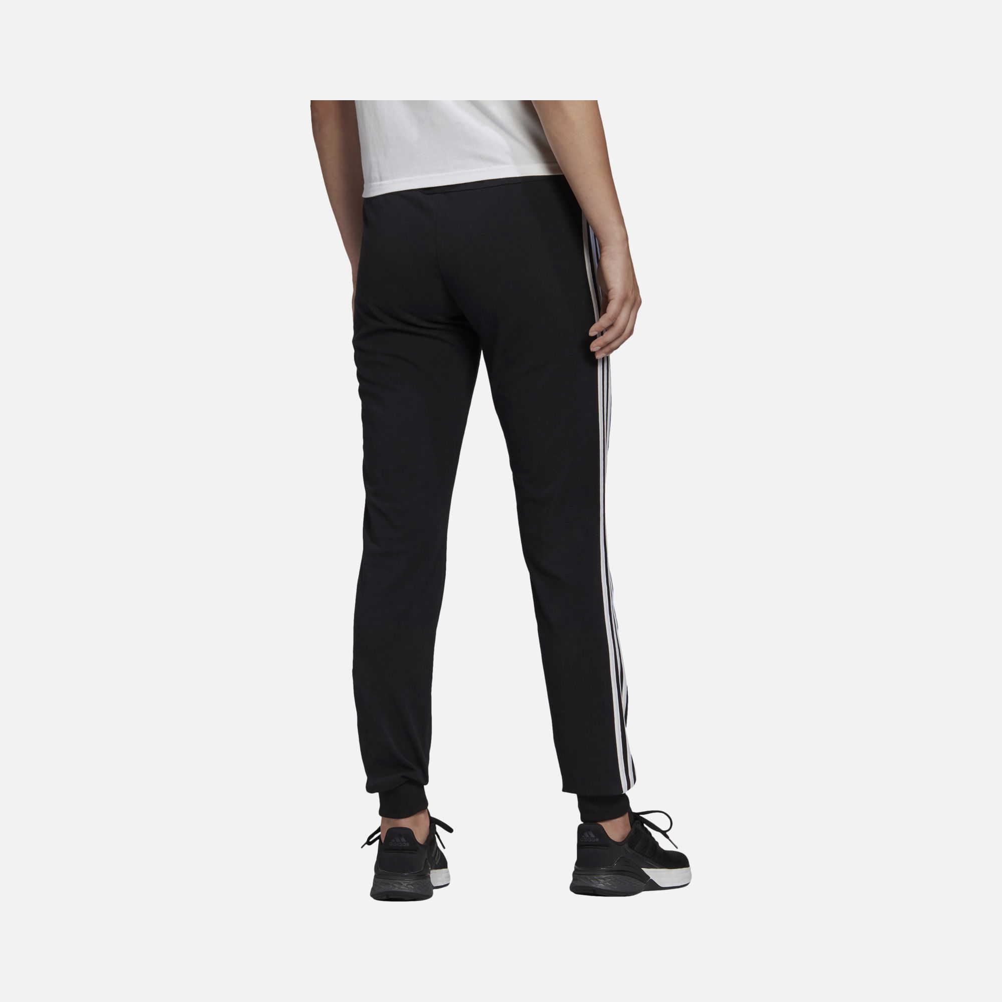 adidas Essentials Single Jersey 3-Stripes Kadın Eşofman Altı