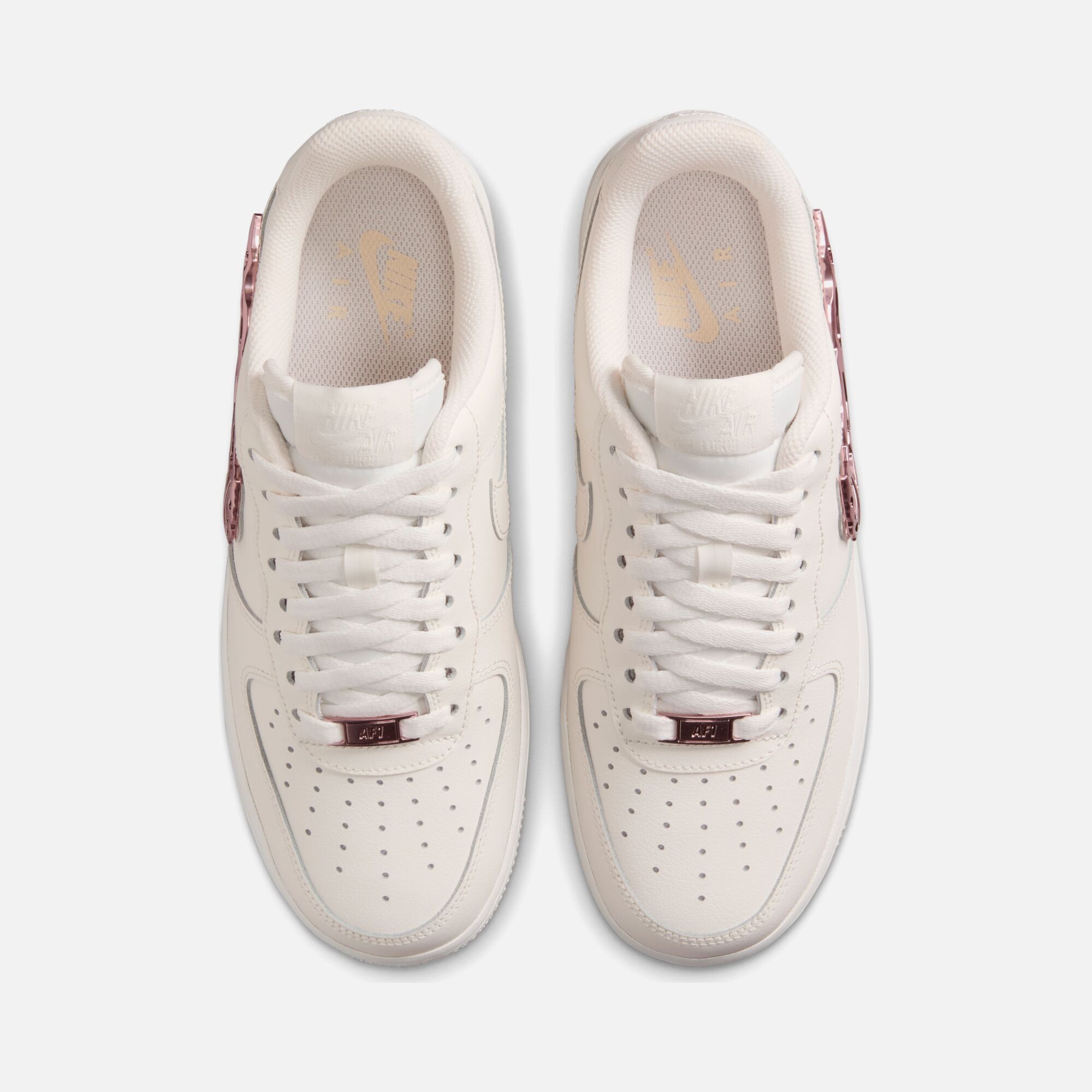 Nike Air Force 1 '07 LX ''Liquid Metal Swoosh Detail'' Kadın Spor Ayakkabı