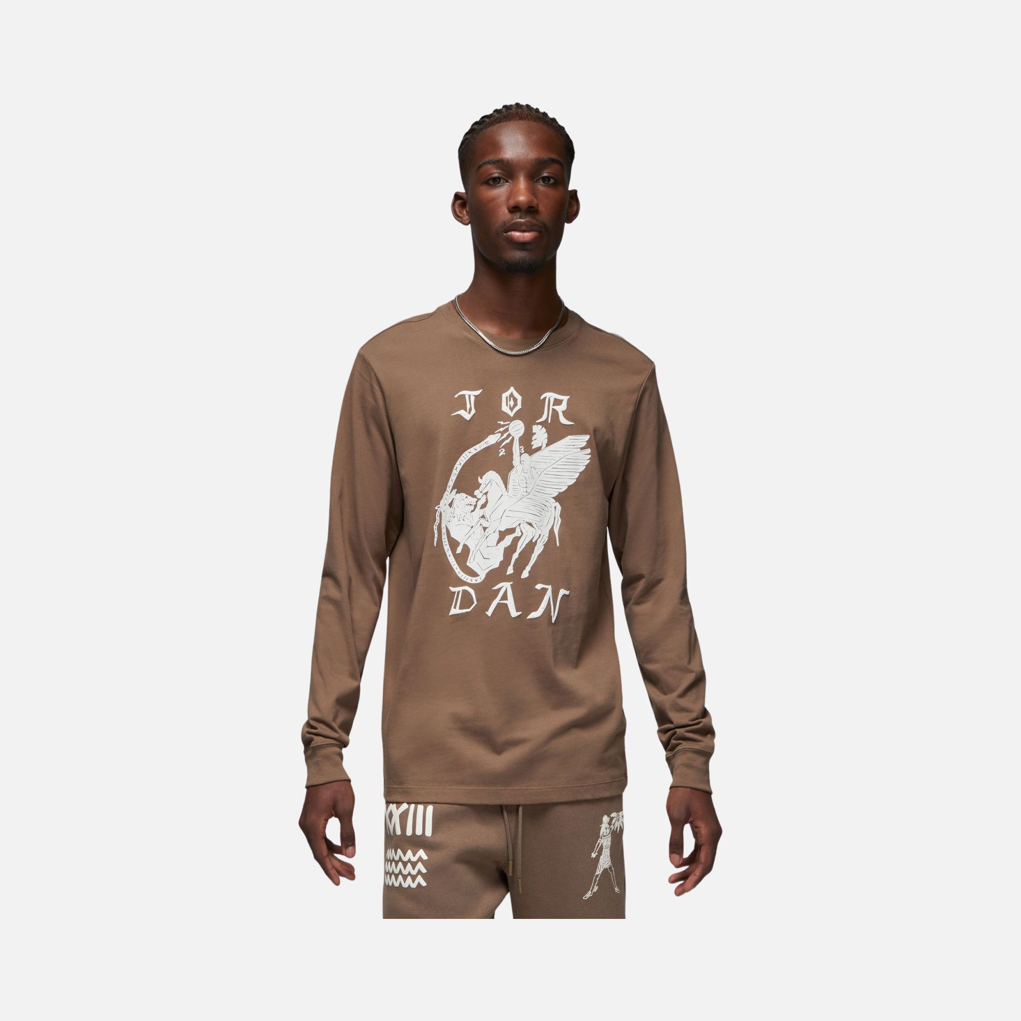 Nike Jordan Flight Artist Series Long-Sleeve Erkek Tişört