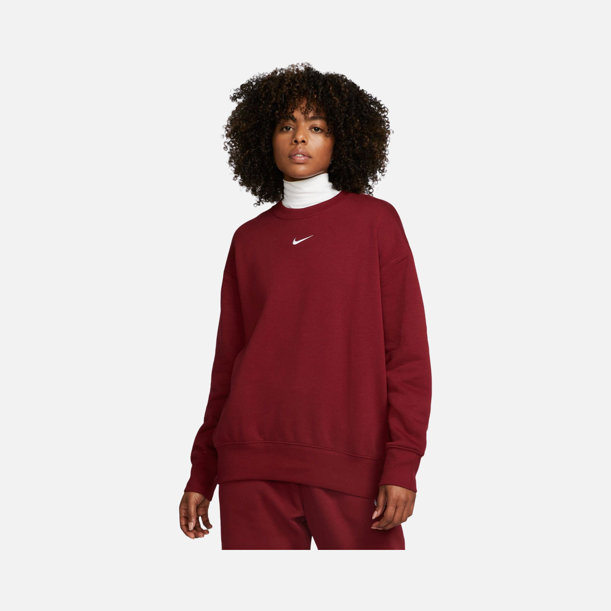 Nike Sportswear Phoenix Fleece Oversized Crew-Neck Kadın Sweatshirt