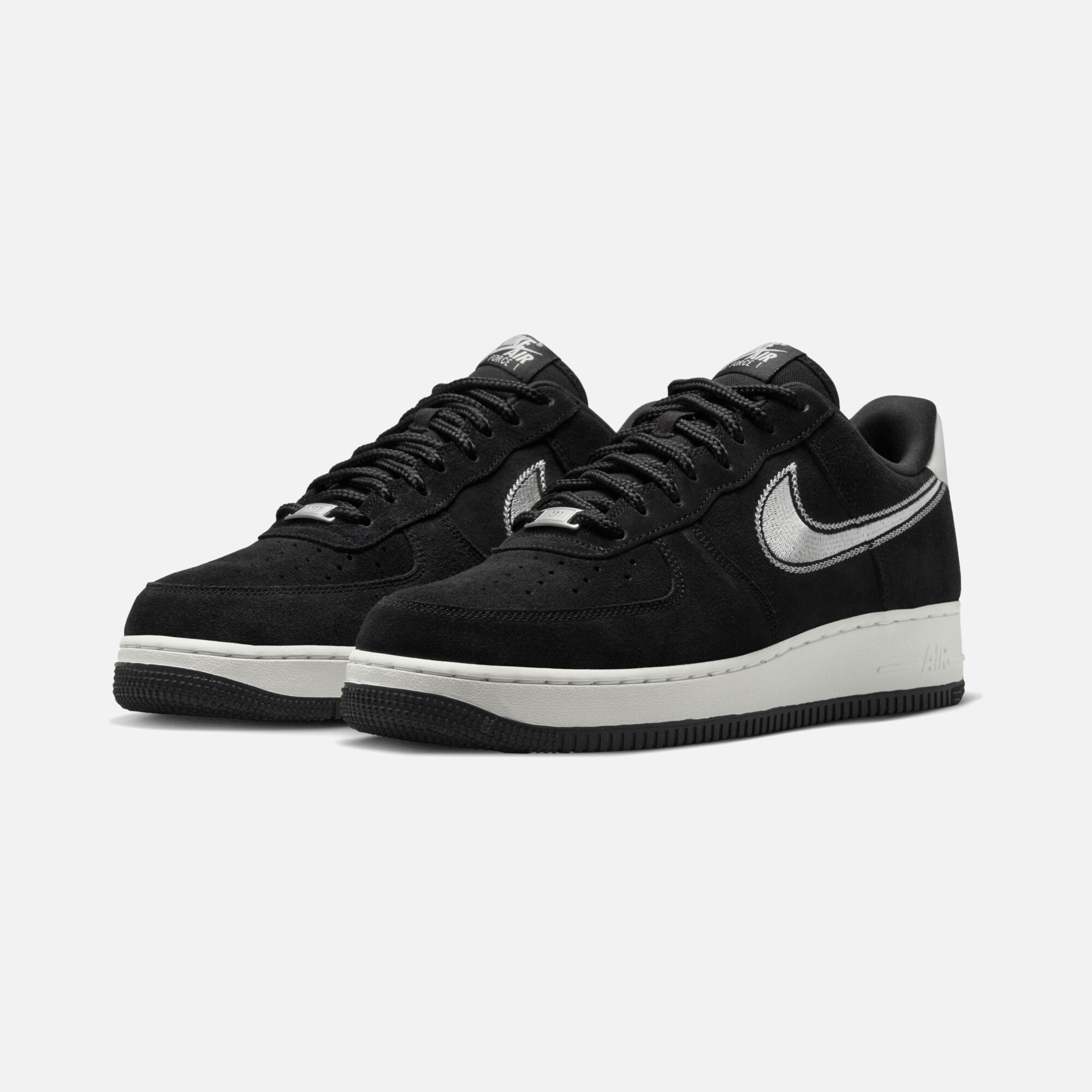 Nike Air Force 1 '07 LV8 ''Embroidered Swoosh Logo Detail'' Erkek Spor Ayakkabı