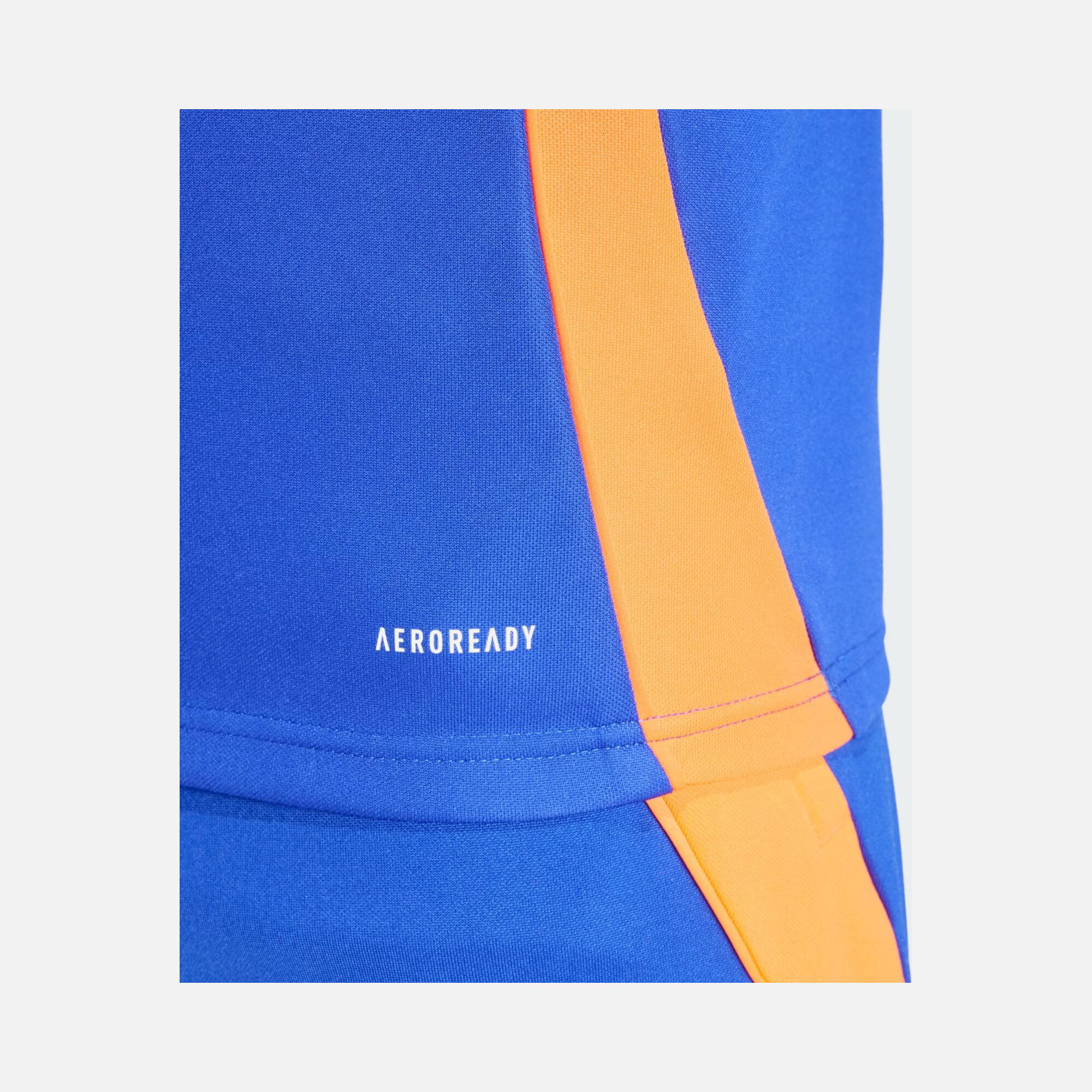 adidas Tiro 24 Football Training Half-Zip Long-Sleeve Erkek Tişört