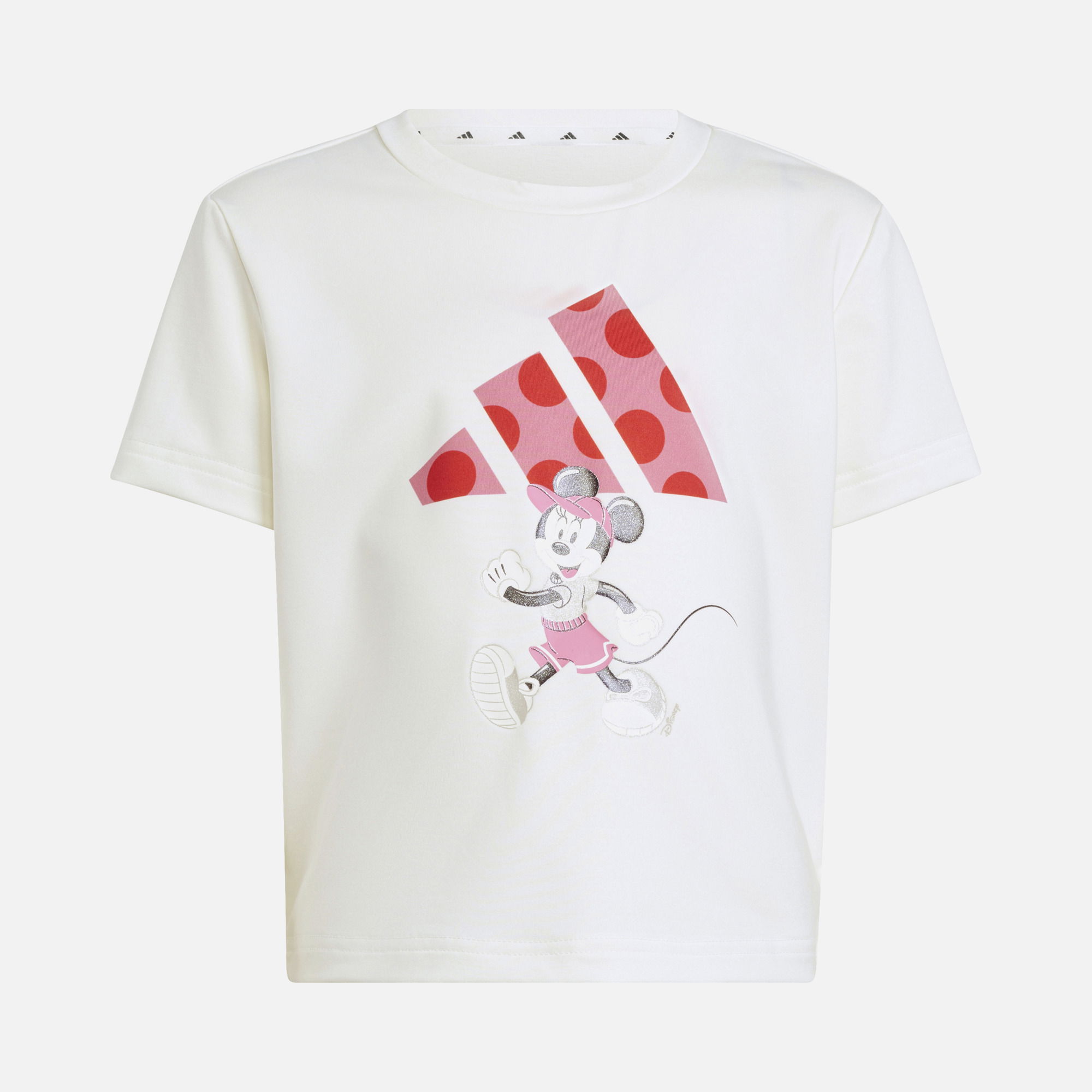 adidas Sportswear Disney's Minnie Mouse Graphic Climacool Graphics Short-Sleeve Tişört&Şort (Girl's) Çocuk Takım