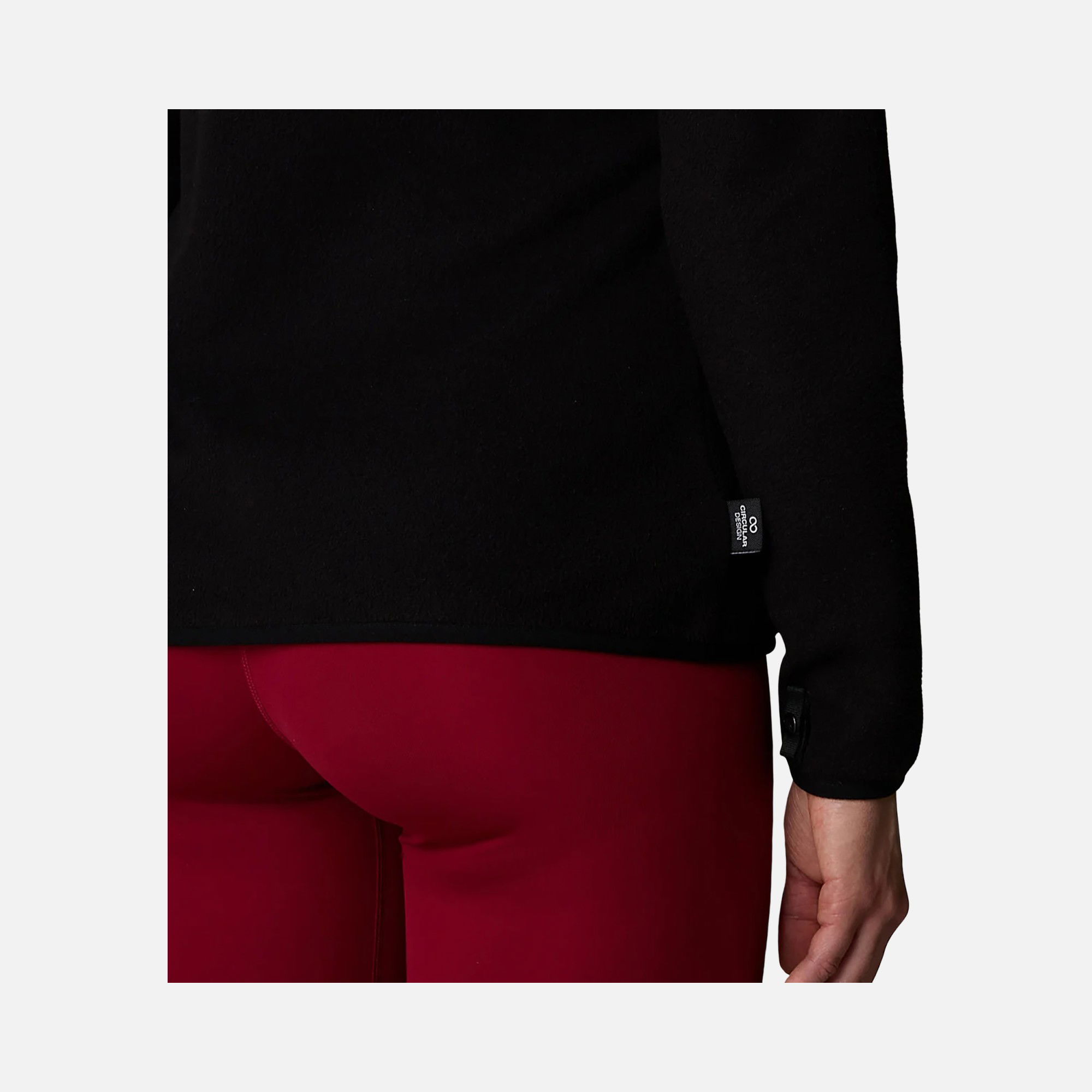 North Face 100 Glacier Fleece Full-Zip Kadın Sweatshirt