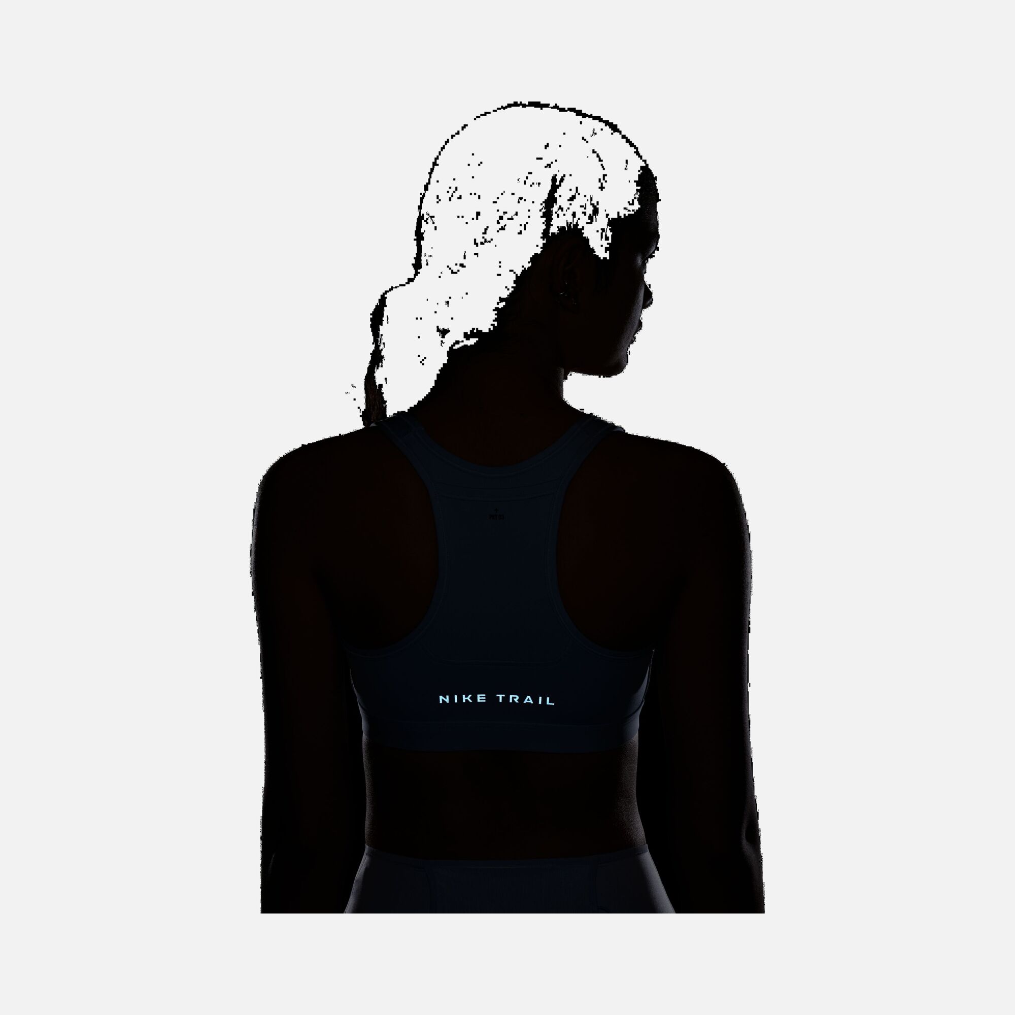 Nike Dri-Fit Swoosh On-The-Run Trail Medium-Support Kadın Bra