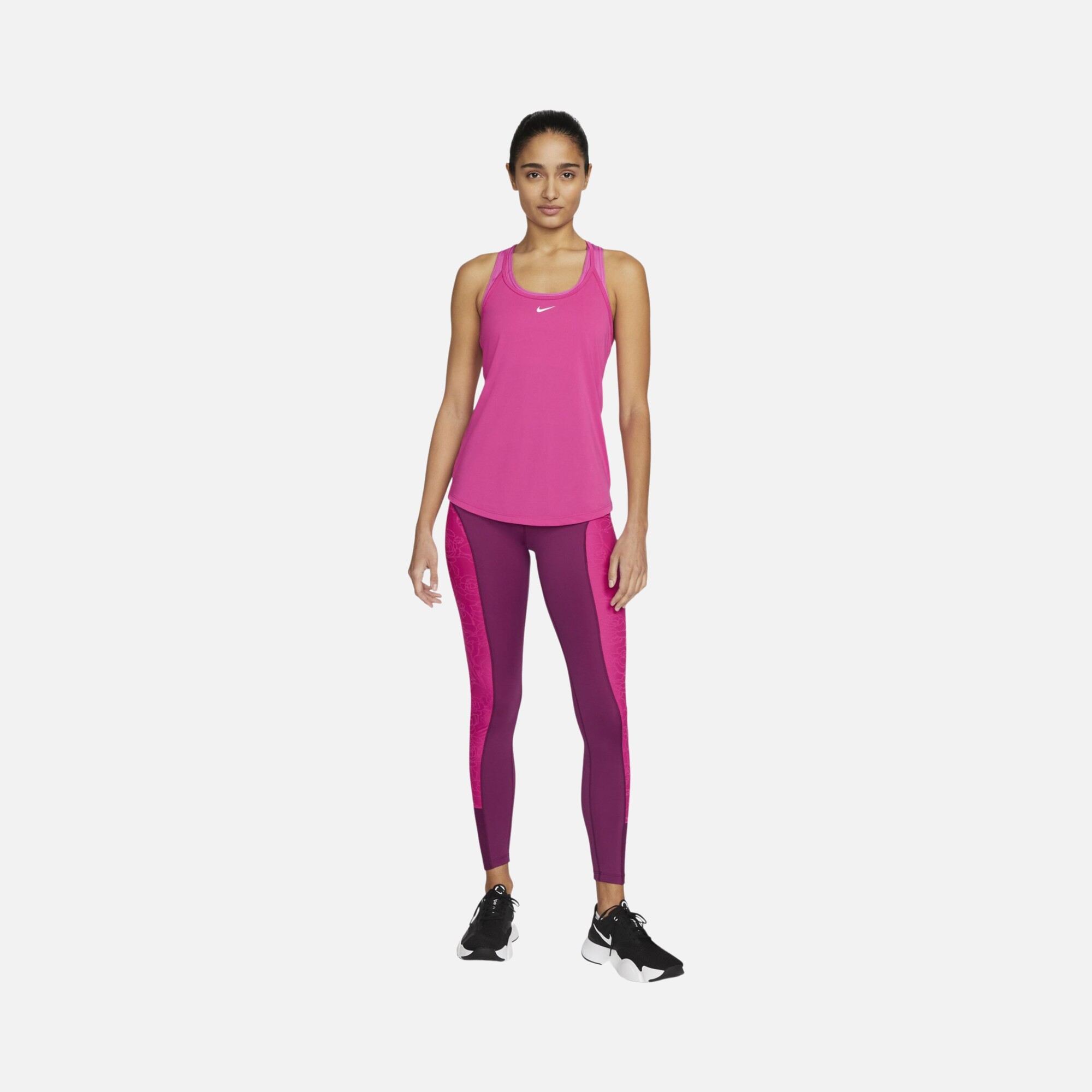 Nike Dri-Fit One Elastika Standard Fit Kadın Atlet