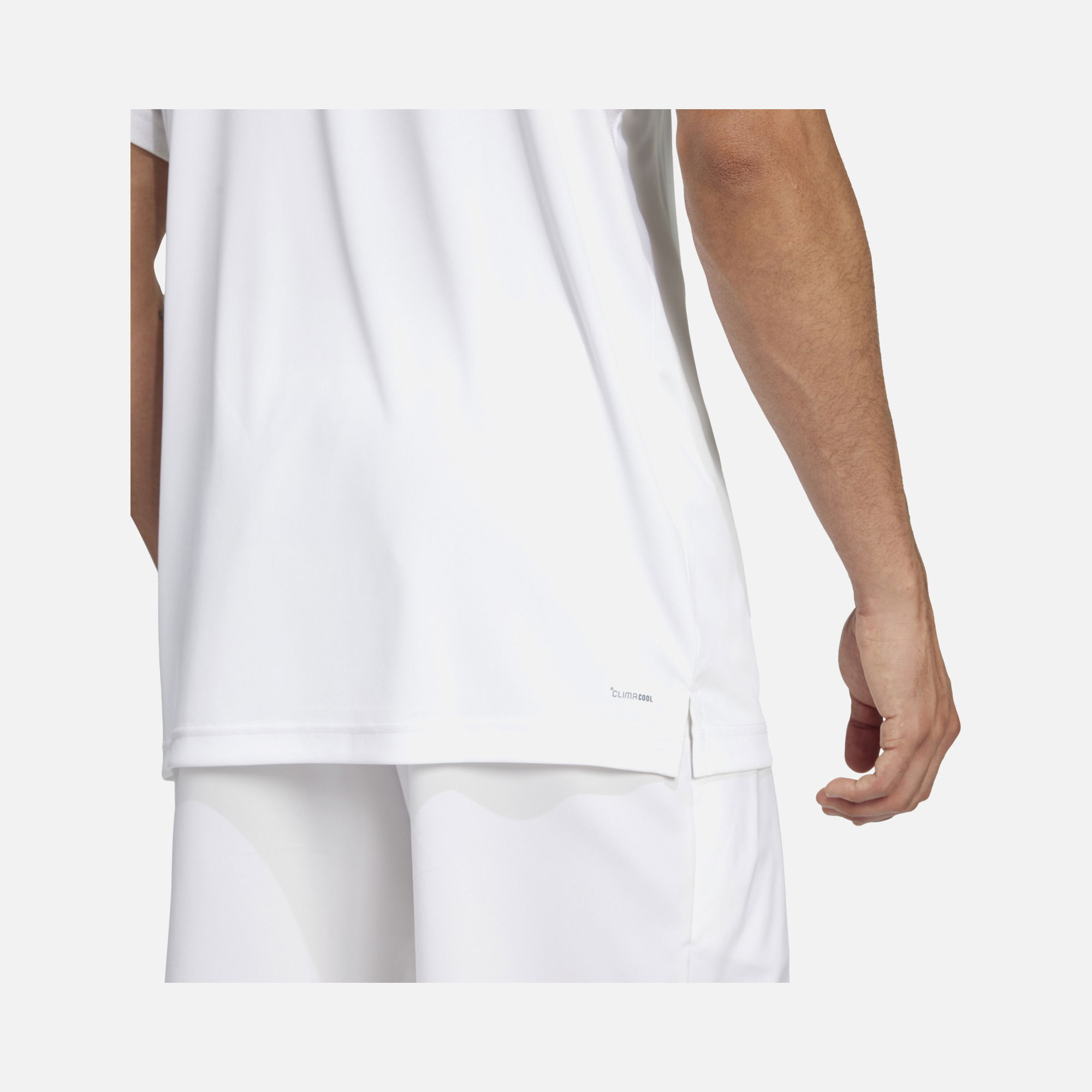 adidas Climacool Club Tennis 3-Stripes Two Button Polo Collar FreeLift Design Short-Sleeve Erkek Tişört