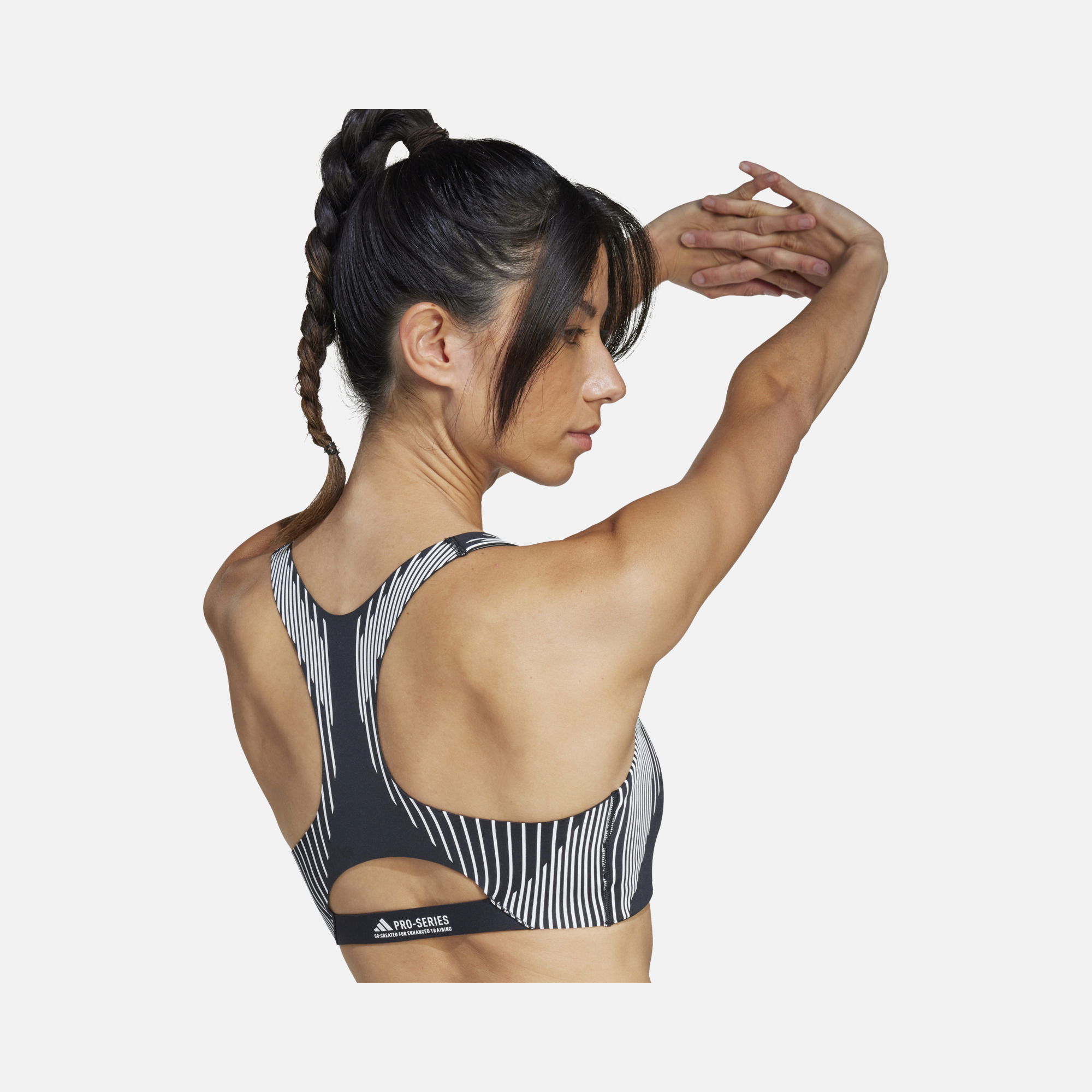 adidas Climacool Powerimpact Luxe LYCRA® & Adimove Fabric Medium-Support Pro Series Gym & Training Kadın Bra