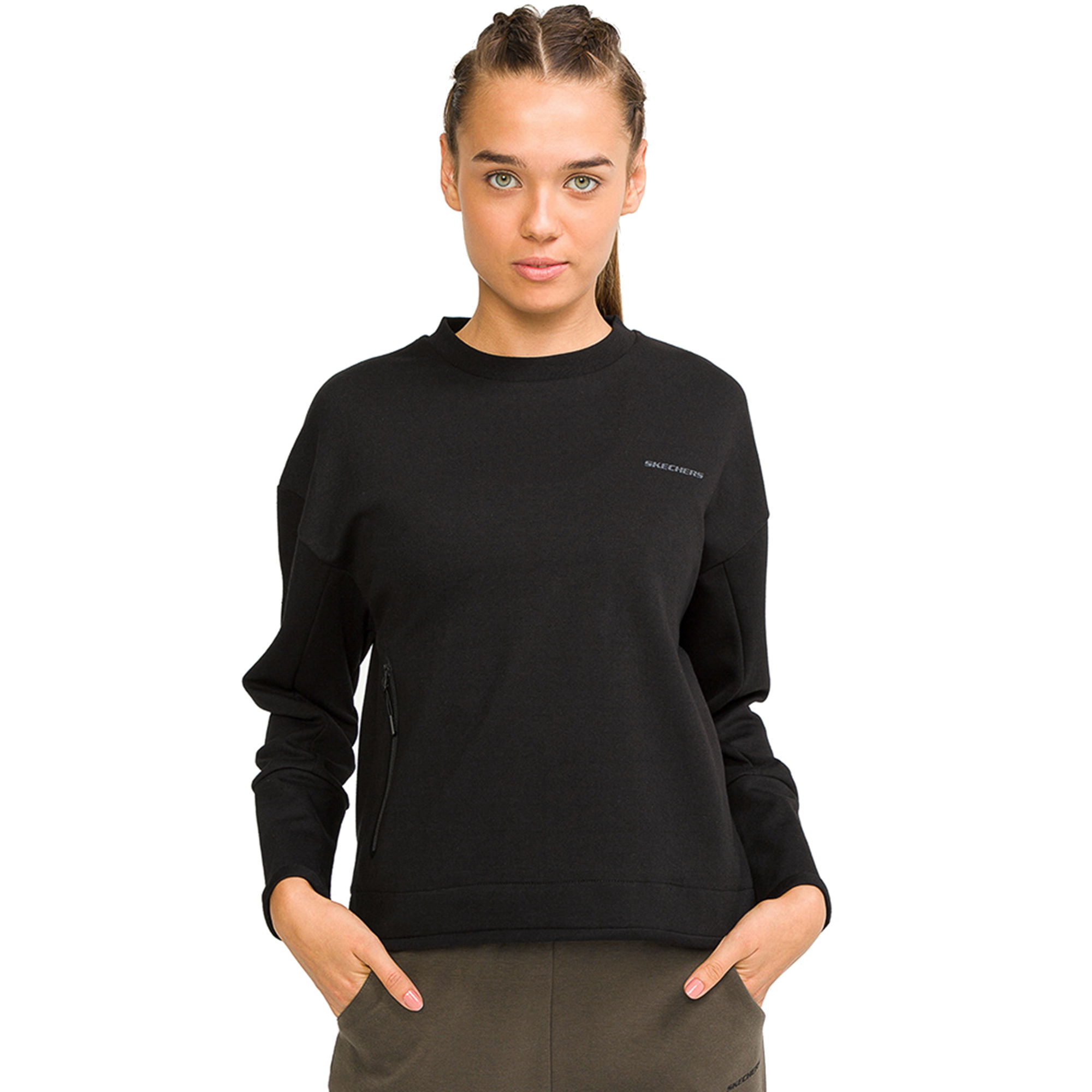 Skechers 2X I-Lock W FLX Crew Neck Kadın Sweatshirt