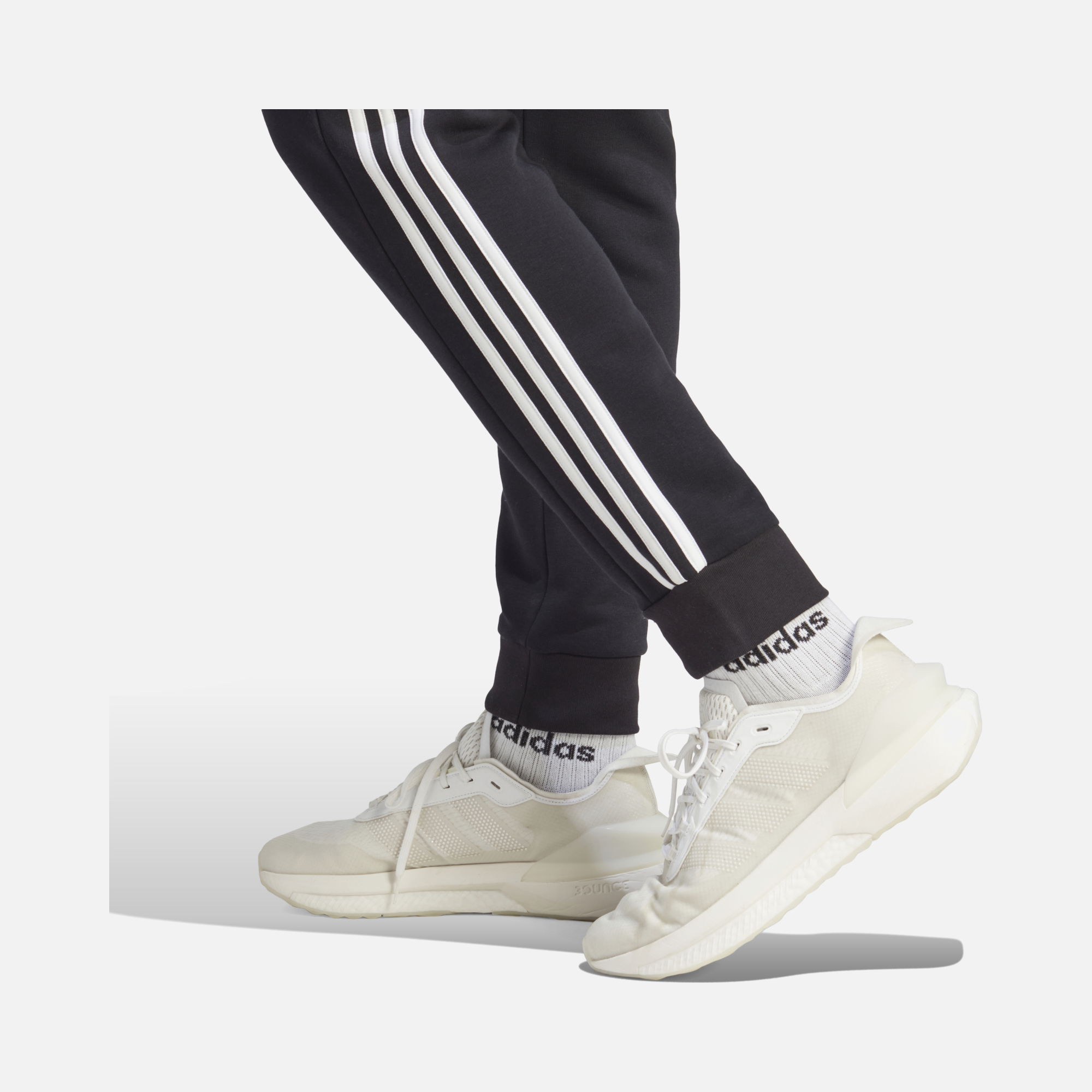 adidas Sportswear FW23 Essentials Fleece 3-Stripes Tapered Cuff Erkek Eşofman Altı