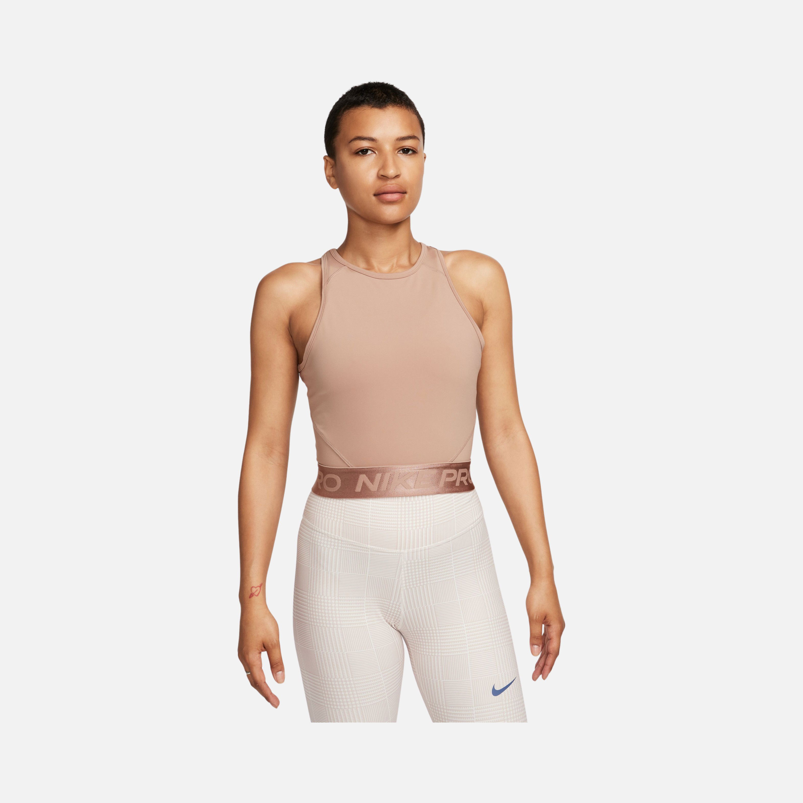 Nike Pro Dri-Fit Cropped Racerback Straps Training Kadın Atlet