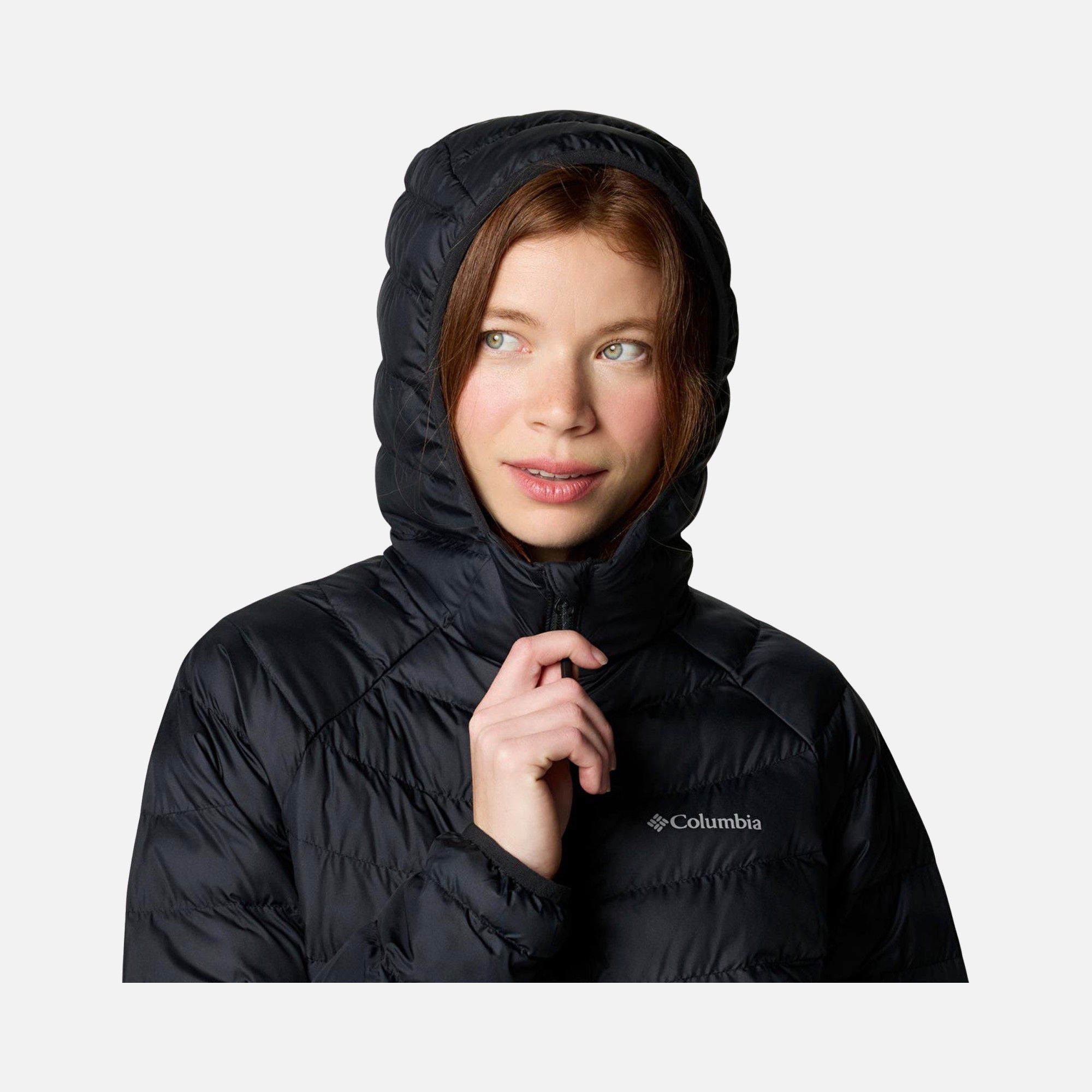 Columbia Omni-Heat Reflective Powder Lite II Full-Zip Hoodie Kadın Mont