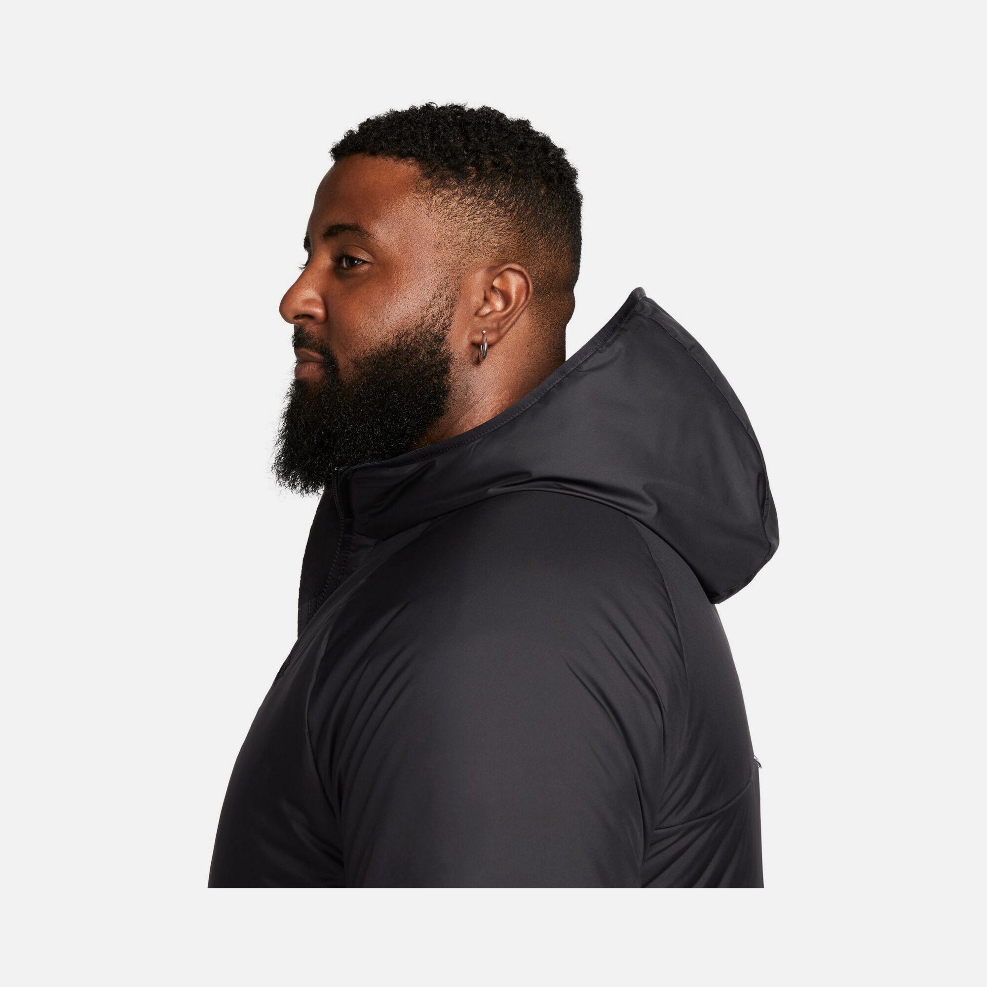 Nike Sportswear Therma-Fit Legacy Full-Zip Hoodie Erkek Mont