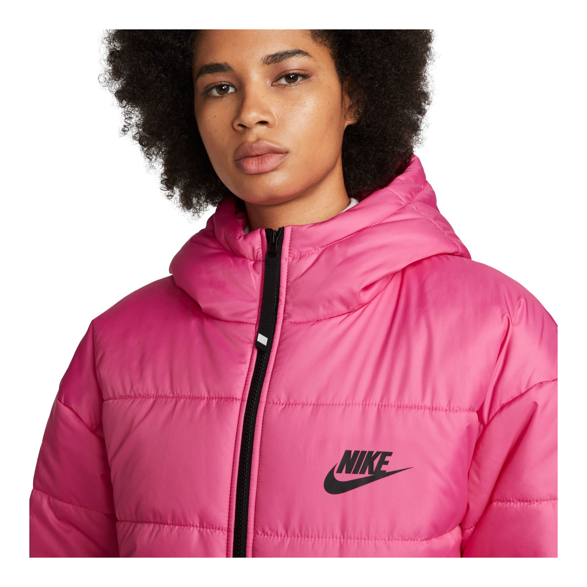 Nike Sportswear Therma-Fit Repel Synthetic-Fill Full-Zip Hoodie Kadın Mont