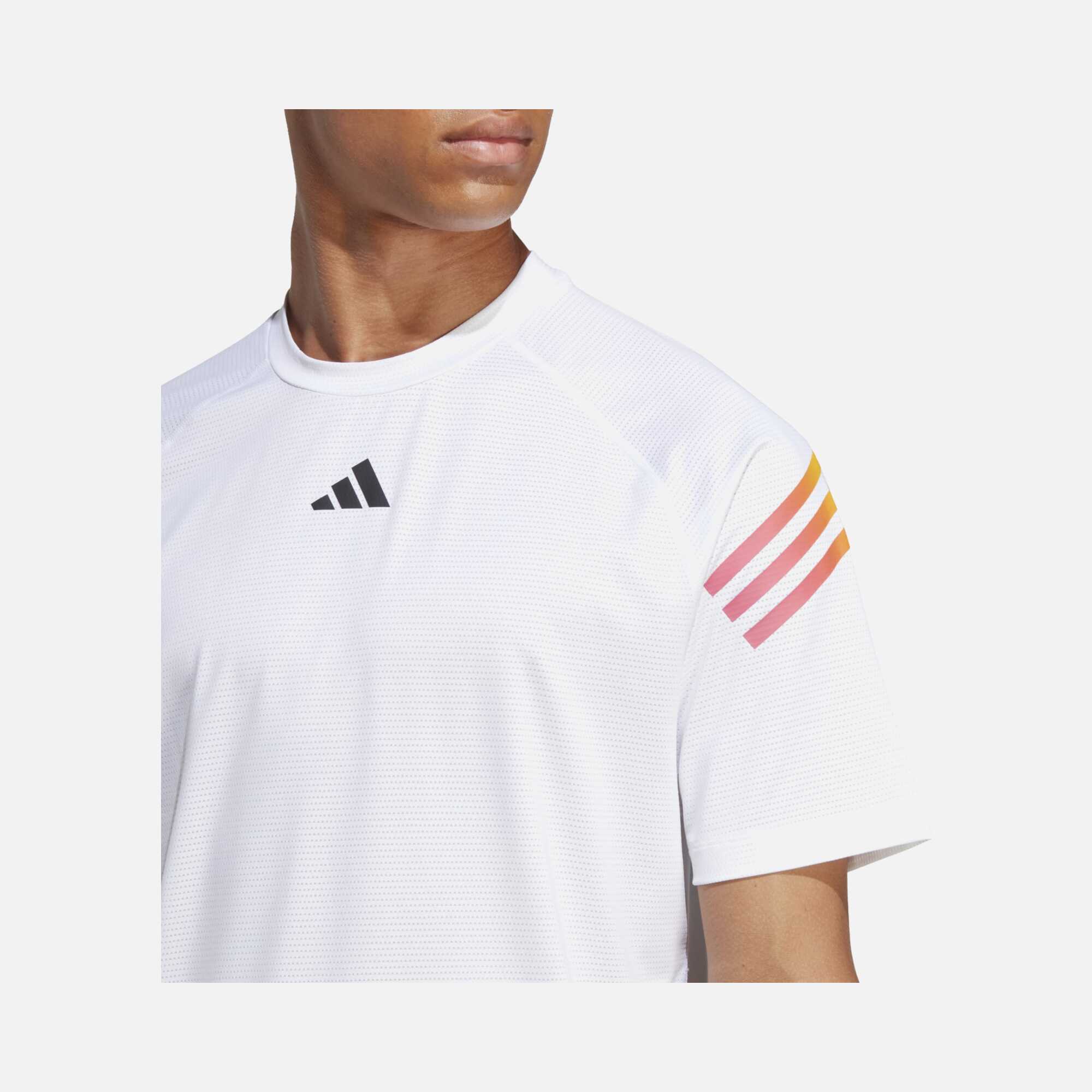 adidas Train Icons 3-Stripes Training Short-Sleeve Erkek Tişört