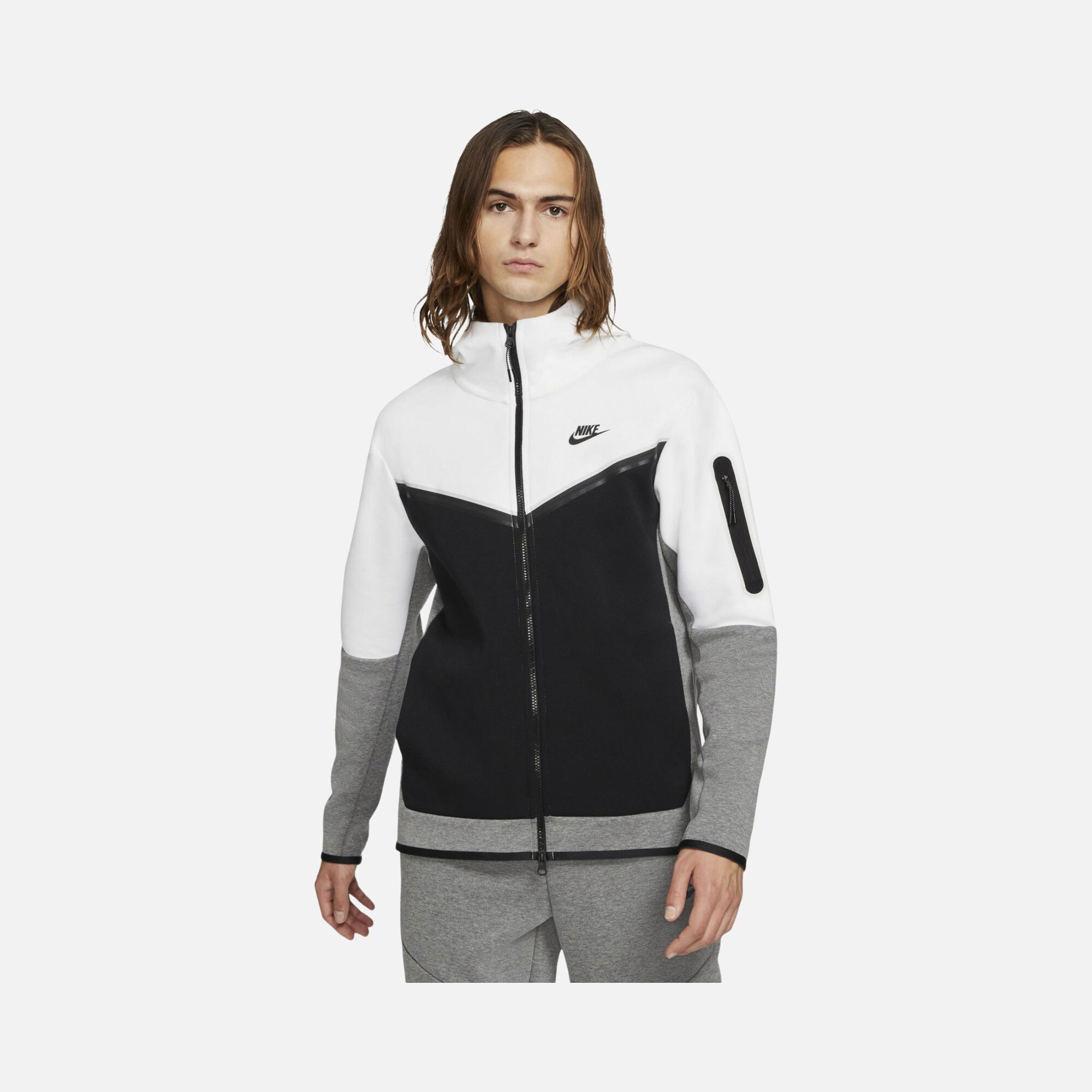 Nike Sportswear Tech Fleece Full-Zip Hoodie Erkek Sweatshirt