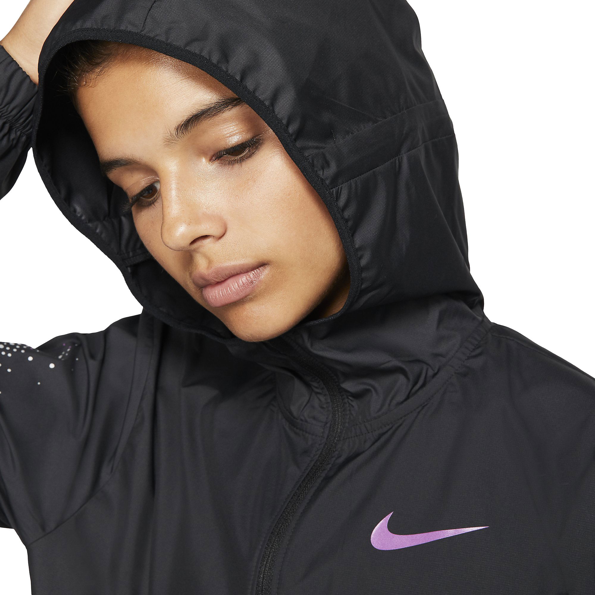 Nike Essential GX Running Full-Zip Hooded Kapüşonlu Kadın Ceket