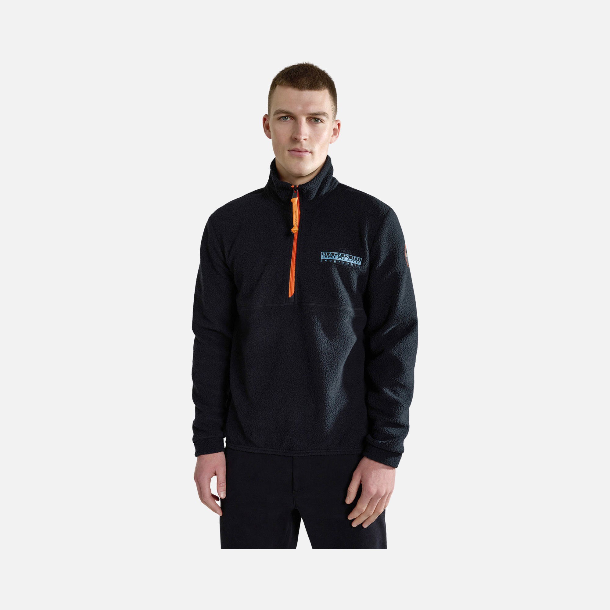 Napapijri Sportswear Anderby Fleece Half-Zip Erkek Sweatshirt