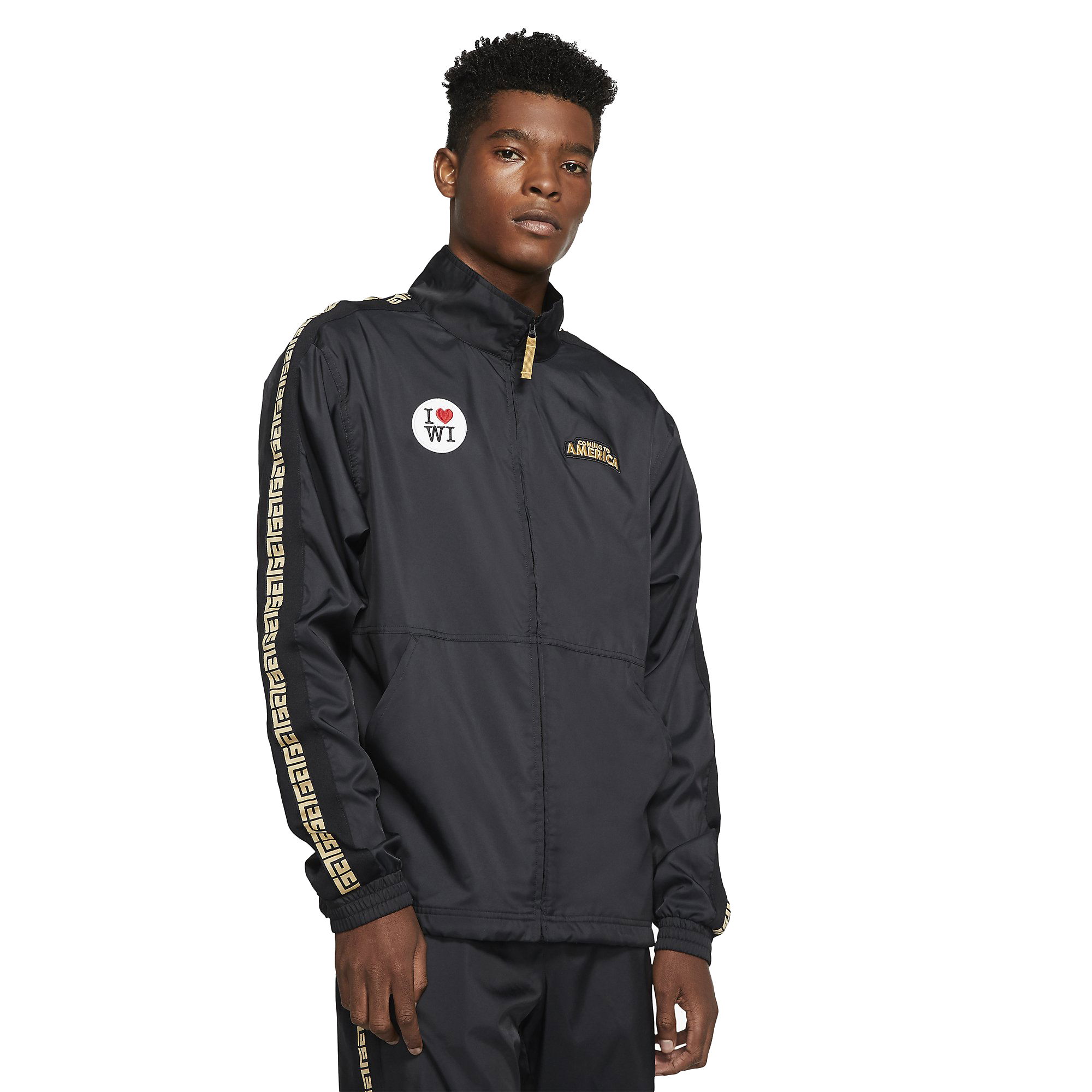 Nike Giannis 'Coming to America' Men's Basketball Track Erkek Ceket