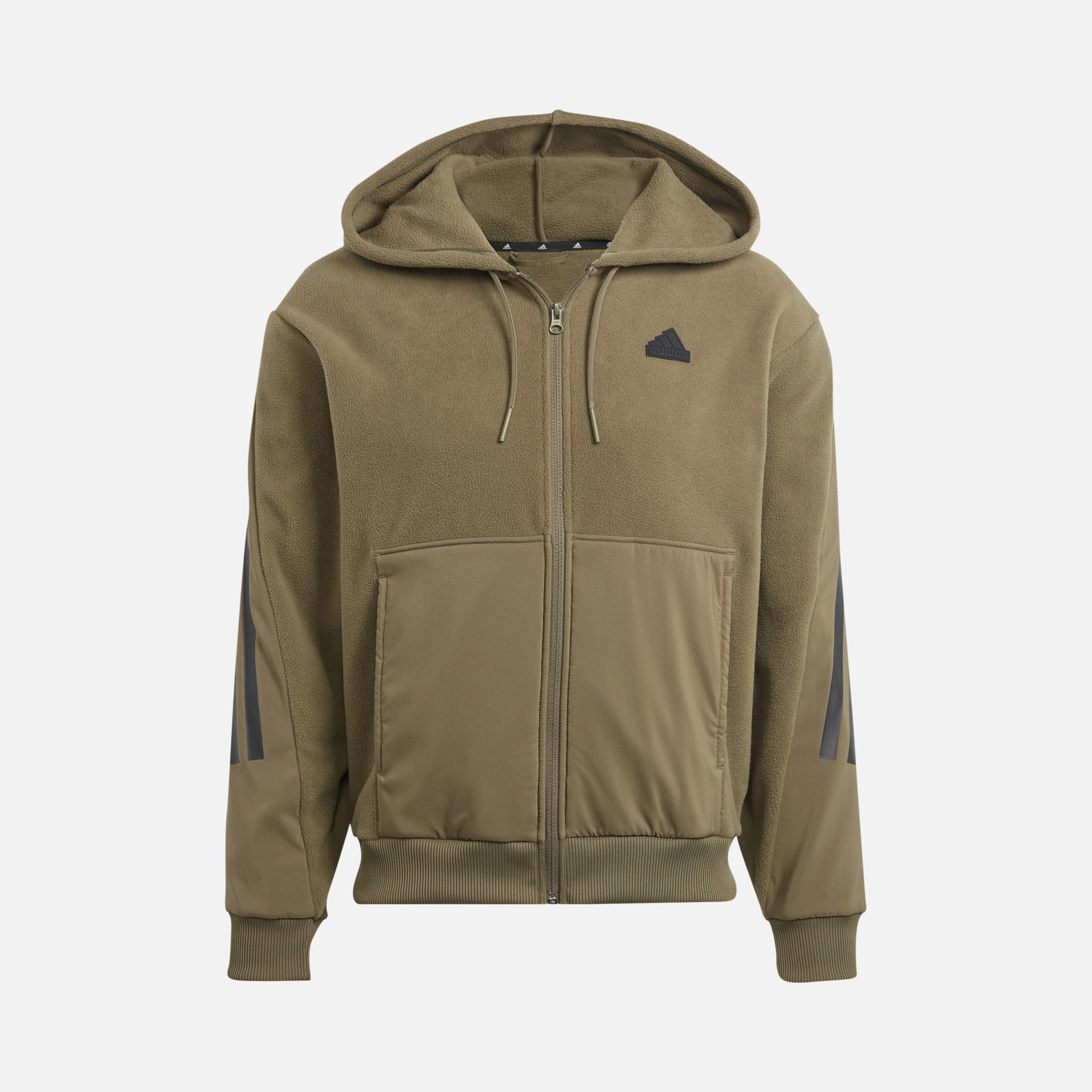 adidas Sportswear Future Icons 3-Stripes Full-Zİp Hoodie Erkek Ceket