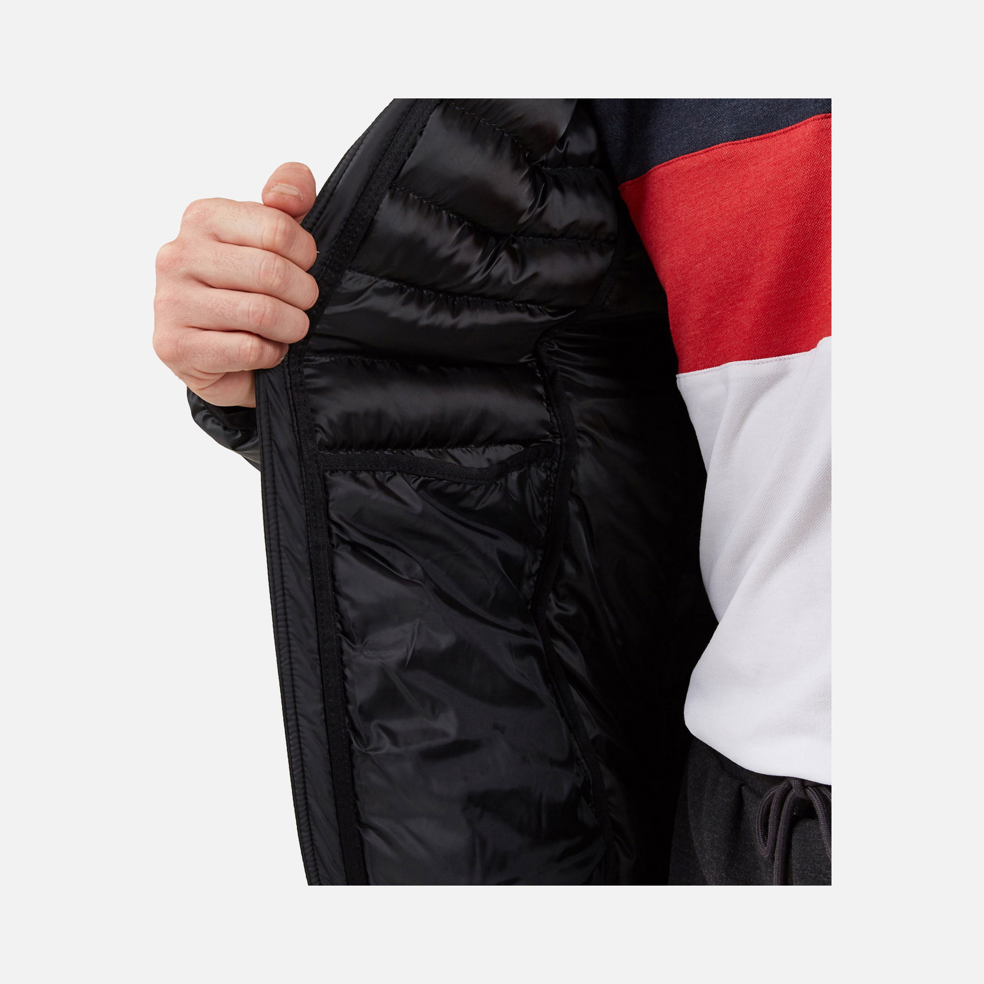 Skechers Essential Padded Lightweight Full-Zip Hoodie Erkek Mont