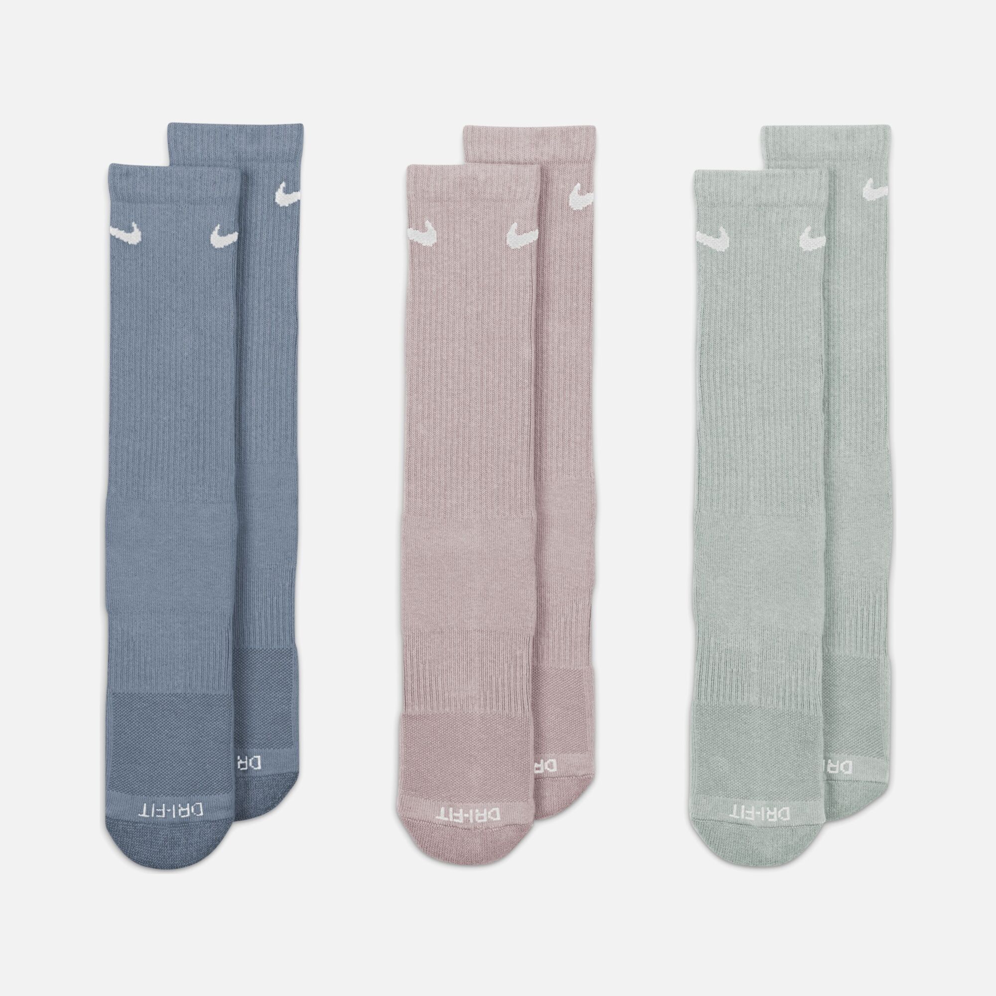 Nike Everyday Plus Cushioned Training Crew (3 Pairs) Unisex Çorap