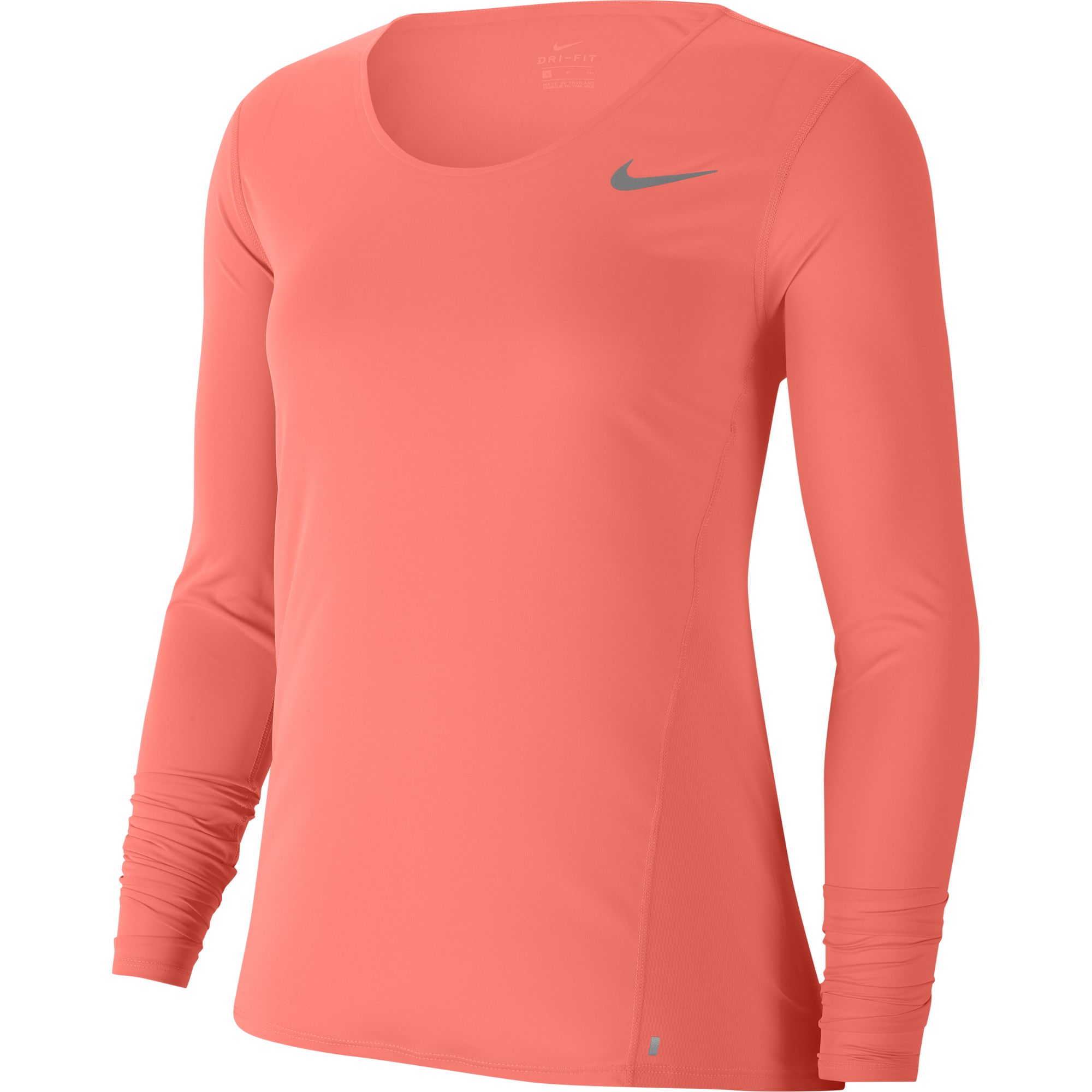 Nike City Sleek Long-Sleeve Running Top Kadın Tişört