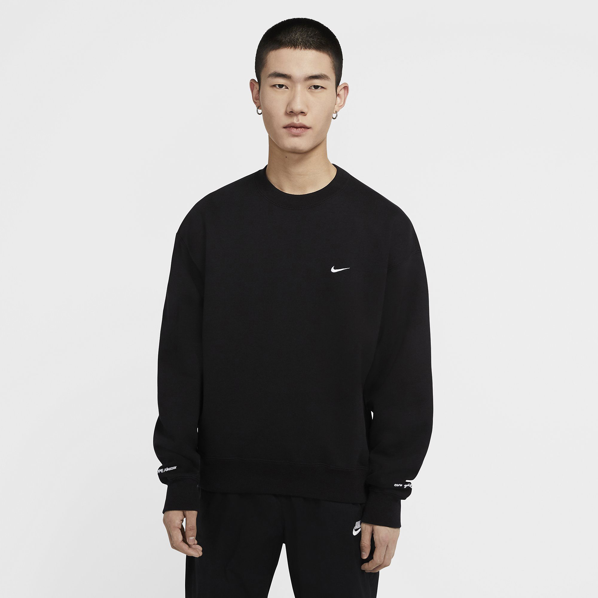 Nike Sportswear Solo Swoosh Fleece Heavyweight Erkek Sweatshirt