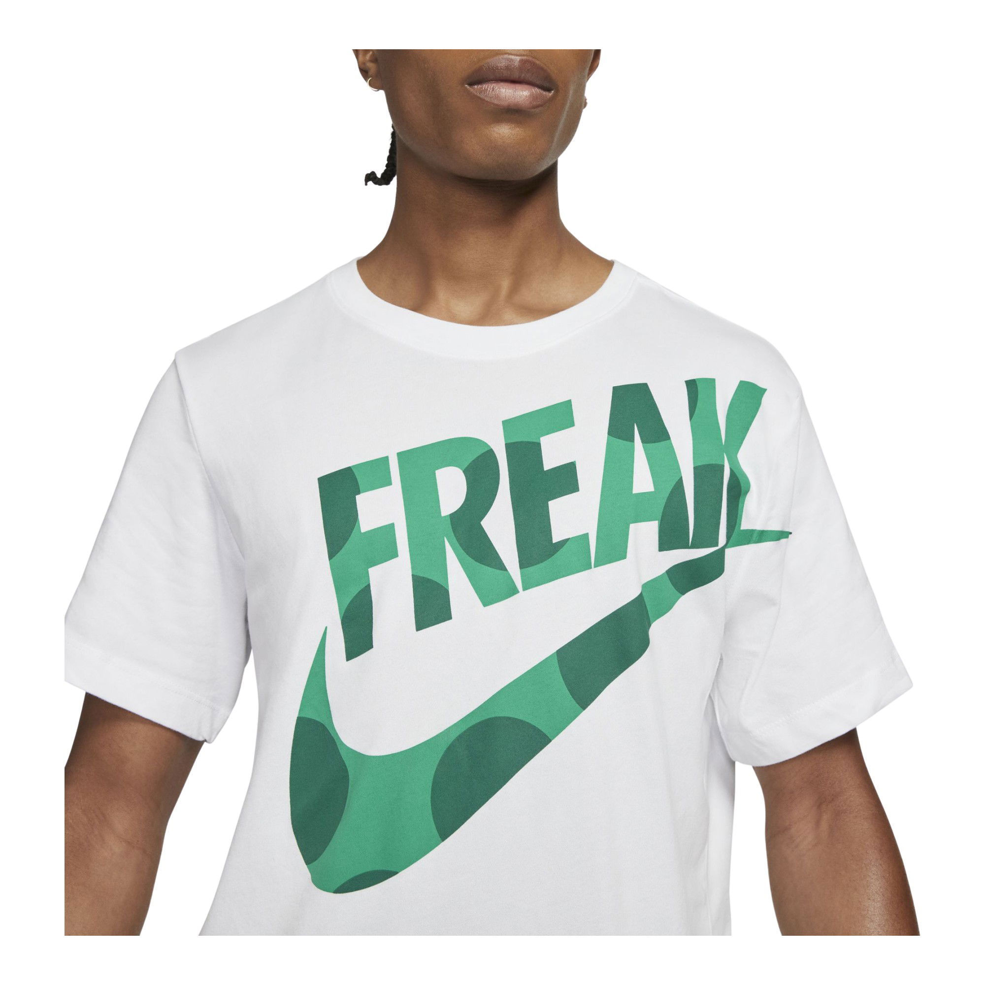 Nike Dri-Fit Giannis "Freak" Printed Basketball Short-Sleeve Erkek Tişört