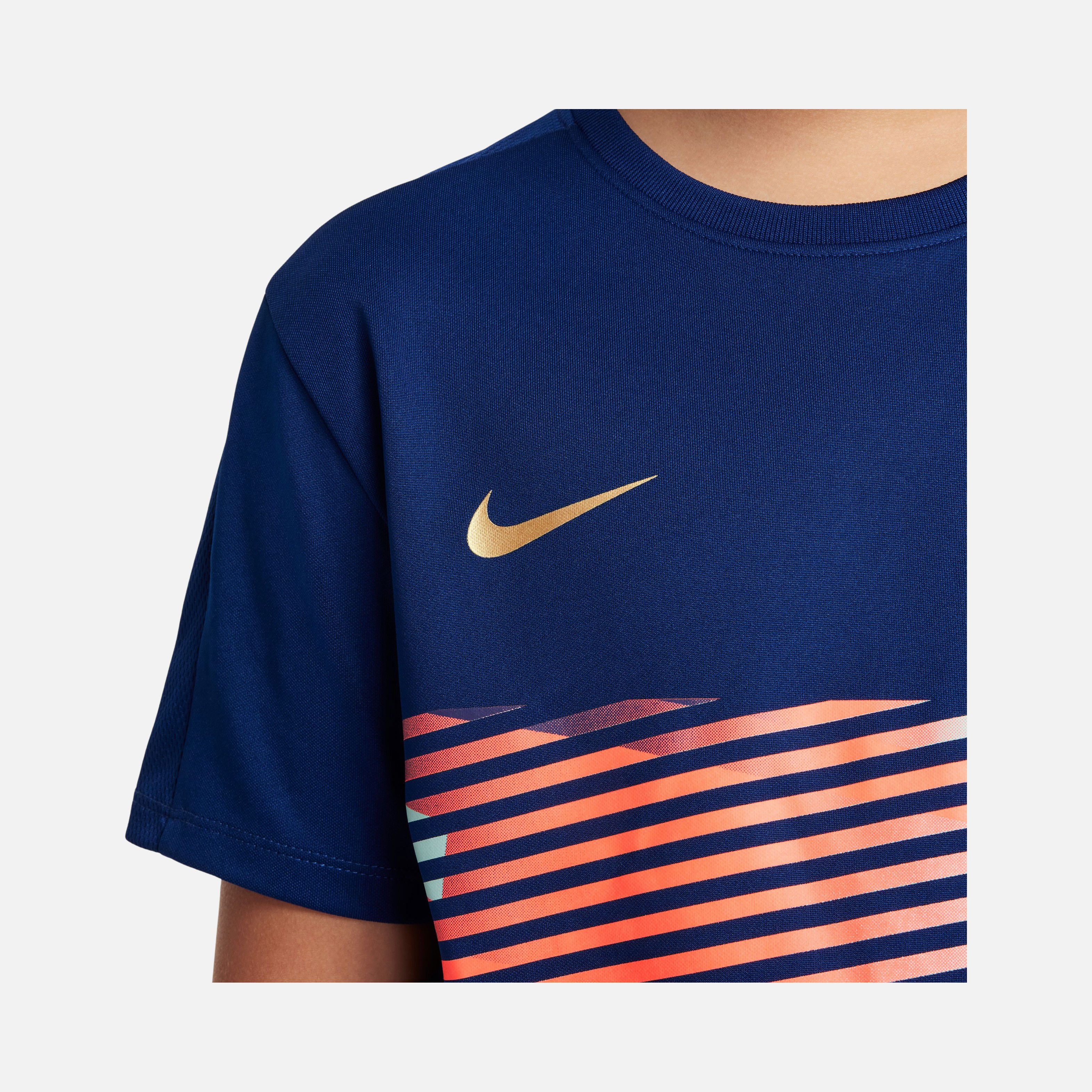 Nike CR7 Academy23 Dri-Fit Soccer Short-Sleeve Çocuk Tişört