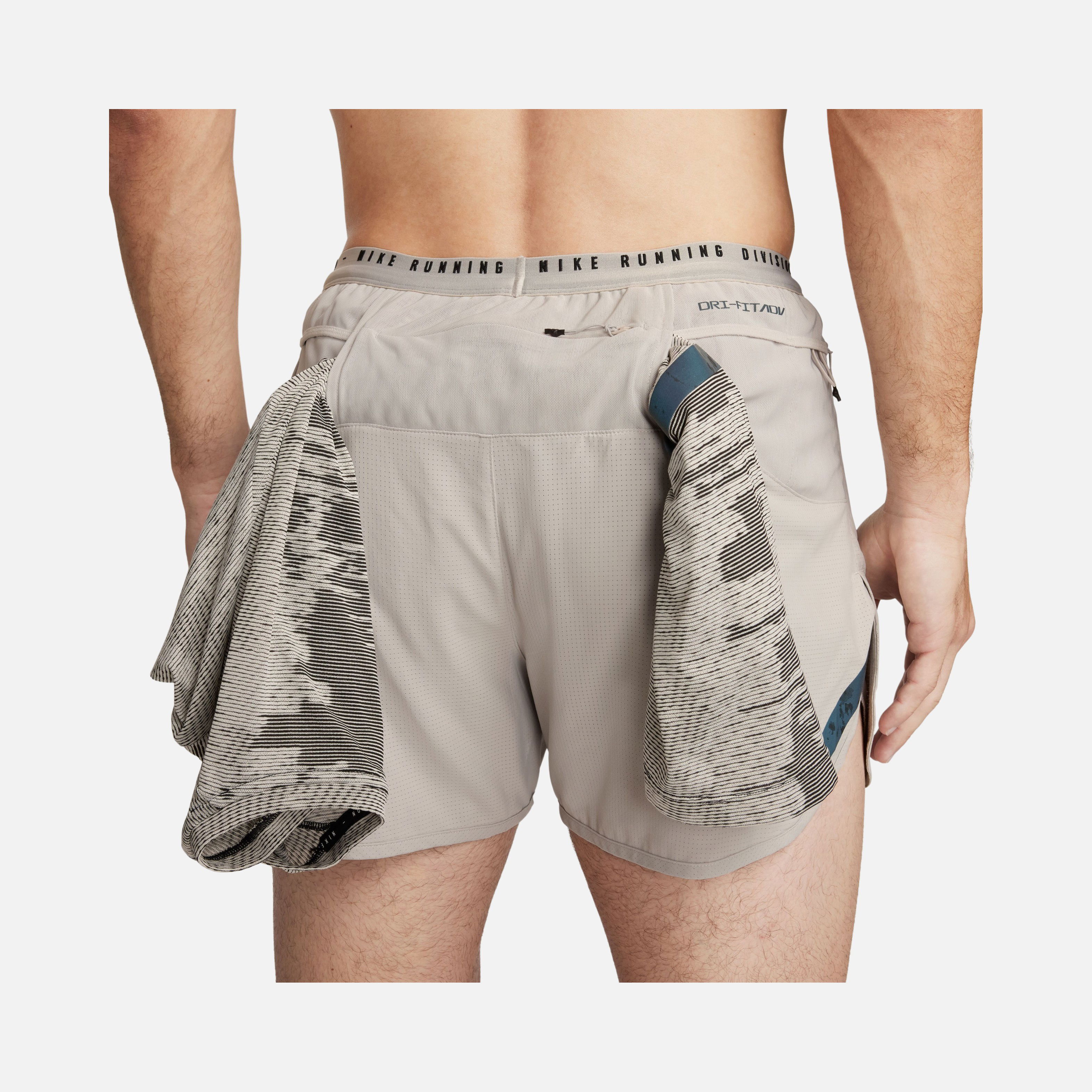 Nike Dri-Fit ADV Run Division 10cm (approx.) Brief-Slip Lined Running Erkek Şort