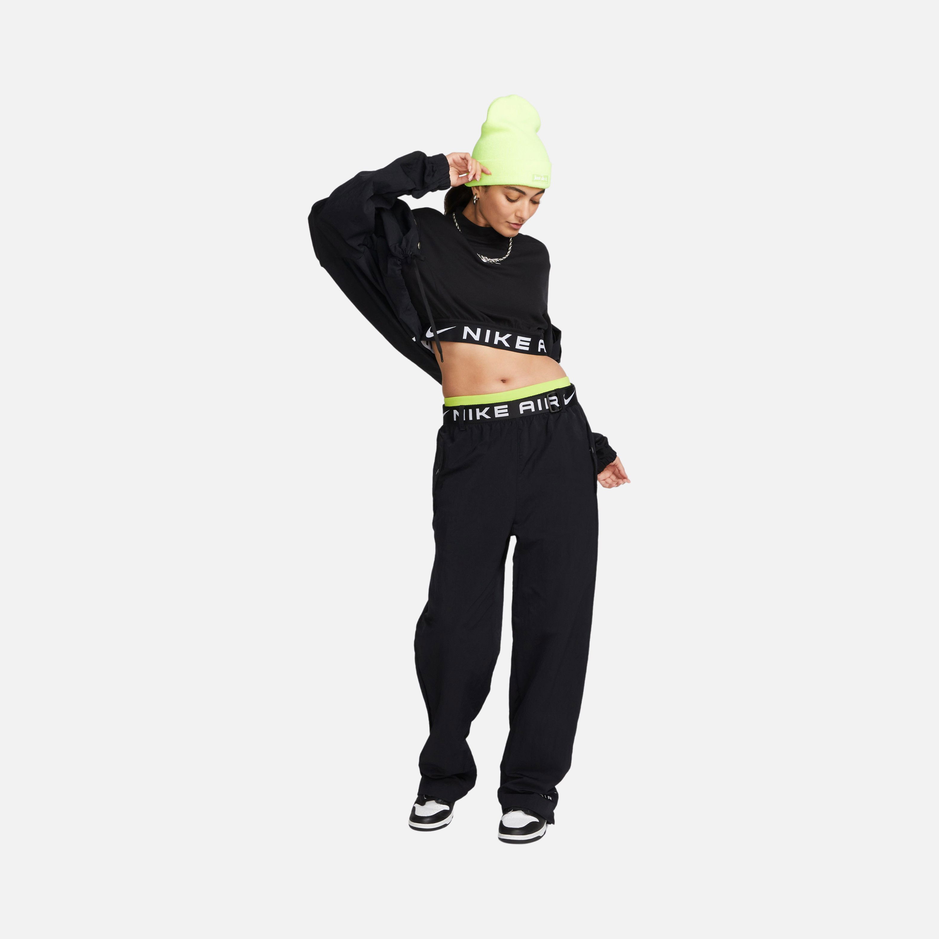 Nike Sportswear Air High-Waisted Woven Kadın Eşofman Altı