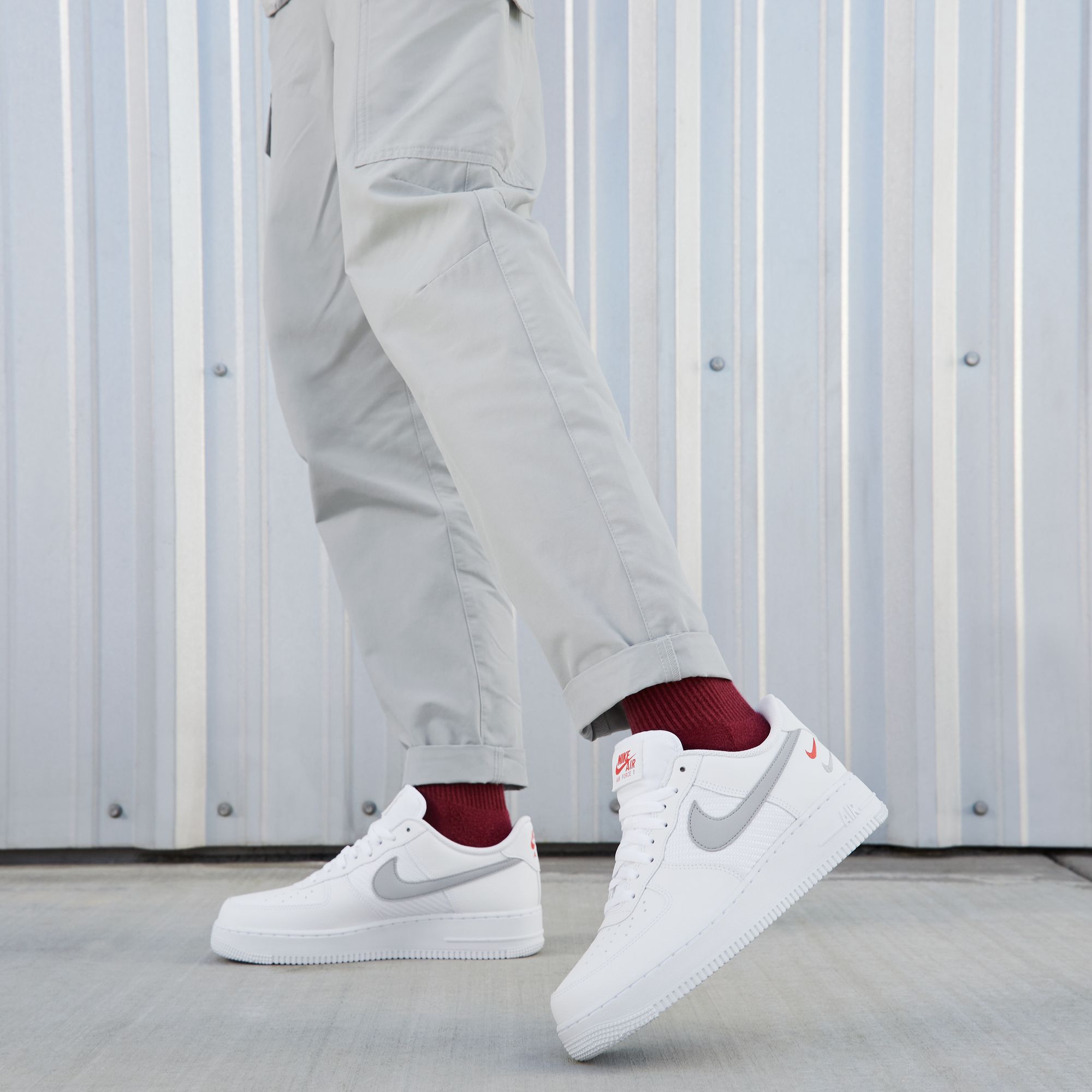 Nike Air Force 1 '07 ''Triple Swoosh'' Erkek Spor Ayakkabı