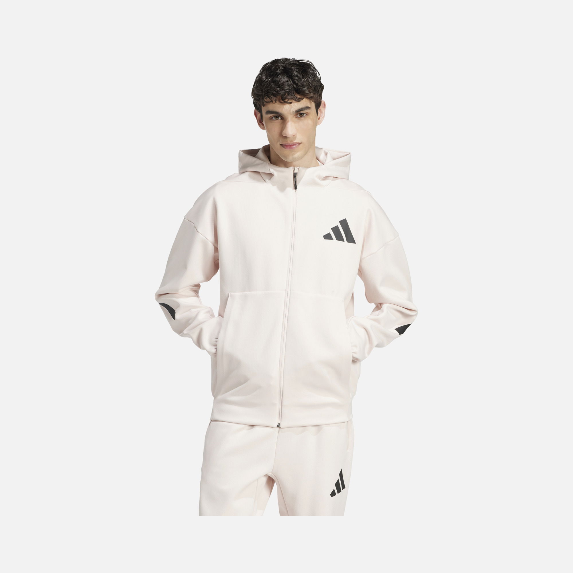 adidas Sportswear Z.N.E. Full-Zip Hooded Erkek Sweatshirt